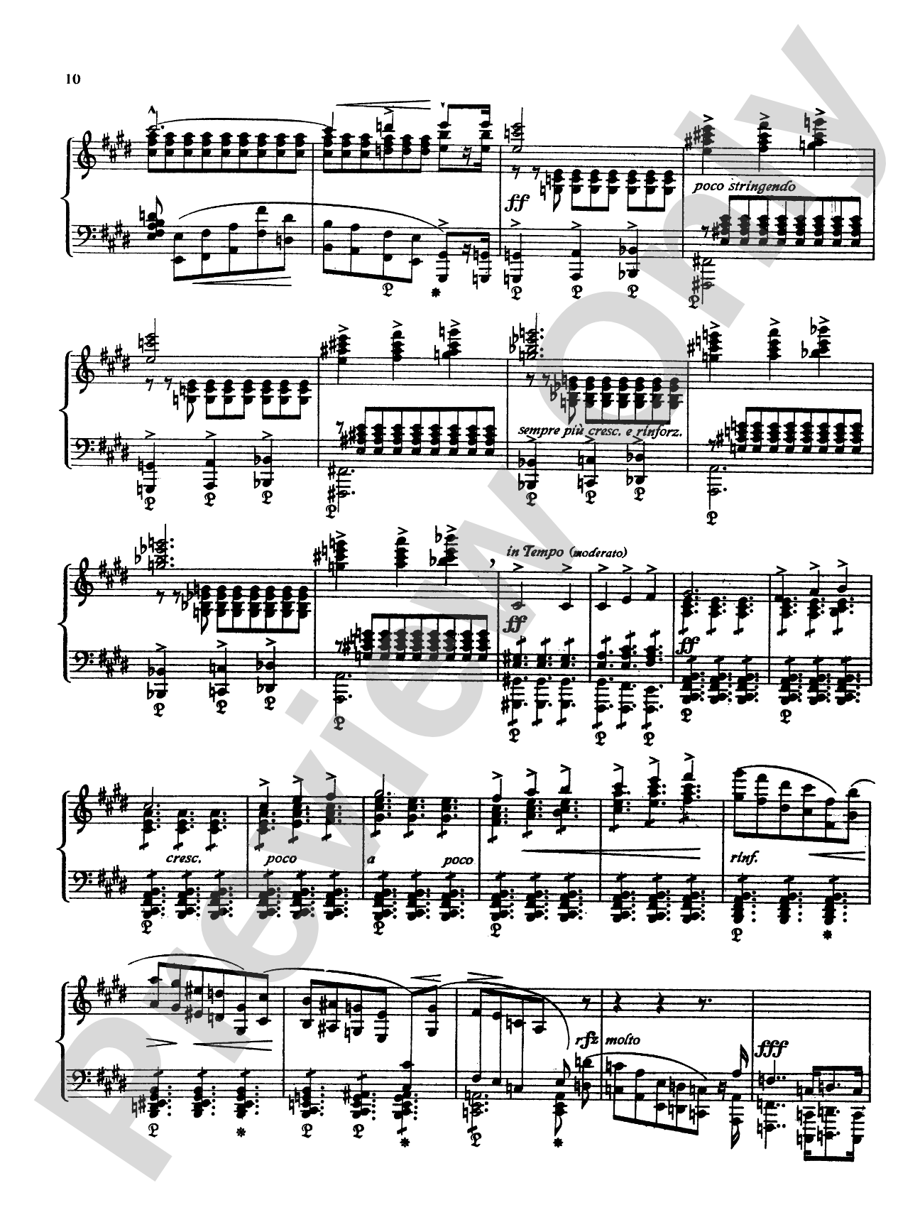 Liszt: Harmonies Poétiques and Réligieuses: Piano Book