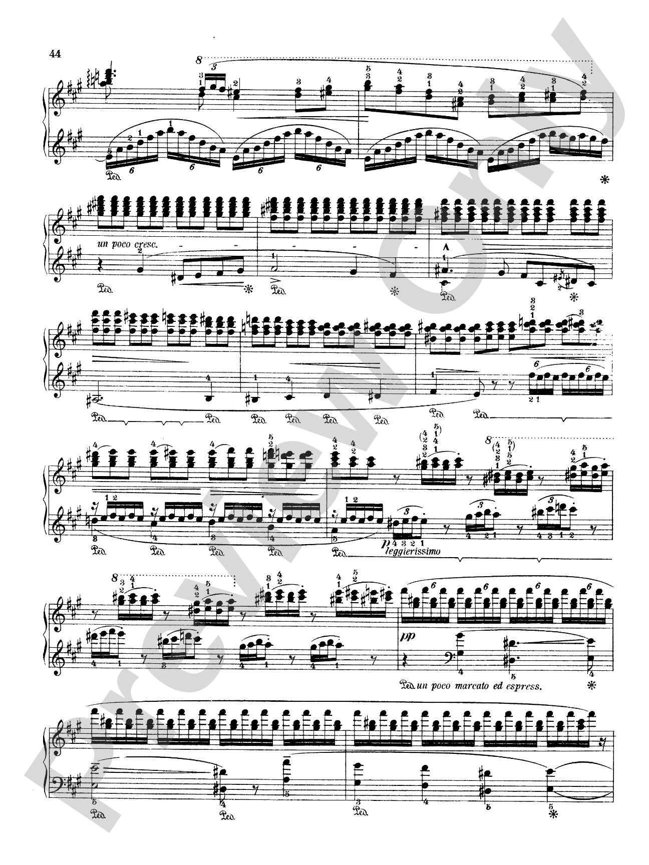 Liszt: Legend-- St. Francis' Sermon to the Birds: Piano