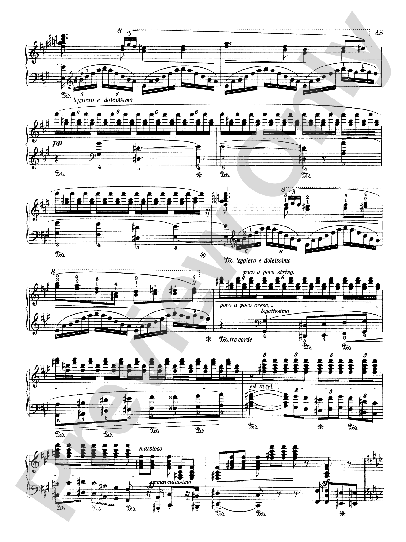 Liszt: Legend-- St. Francis' Sermon to the Birds: Piano
