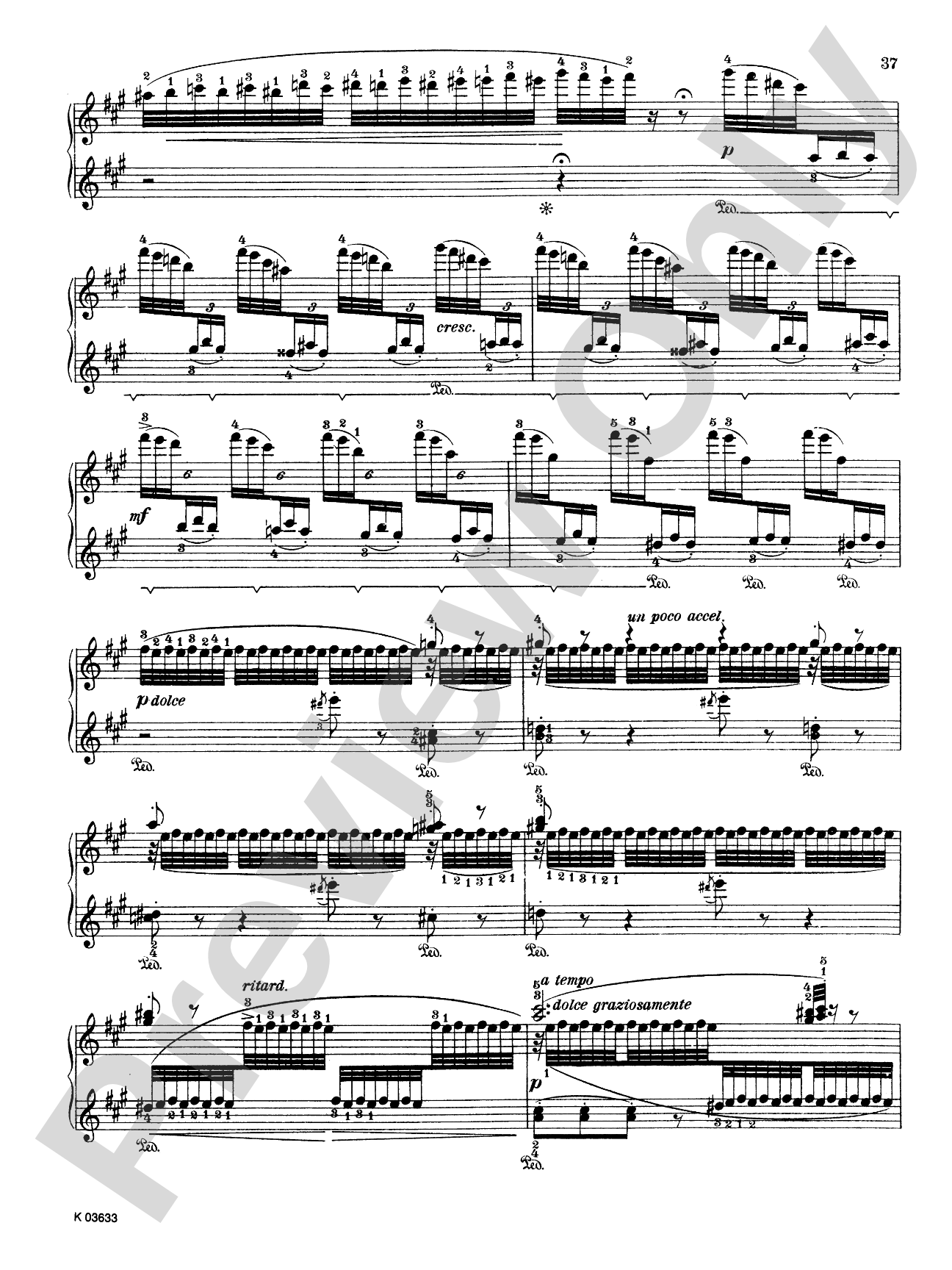 Liszt: Legend-- St. Francis' Sermon to the Birds: Piano