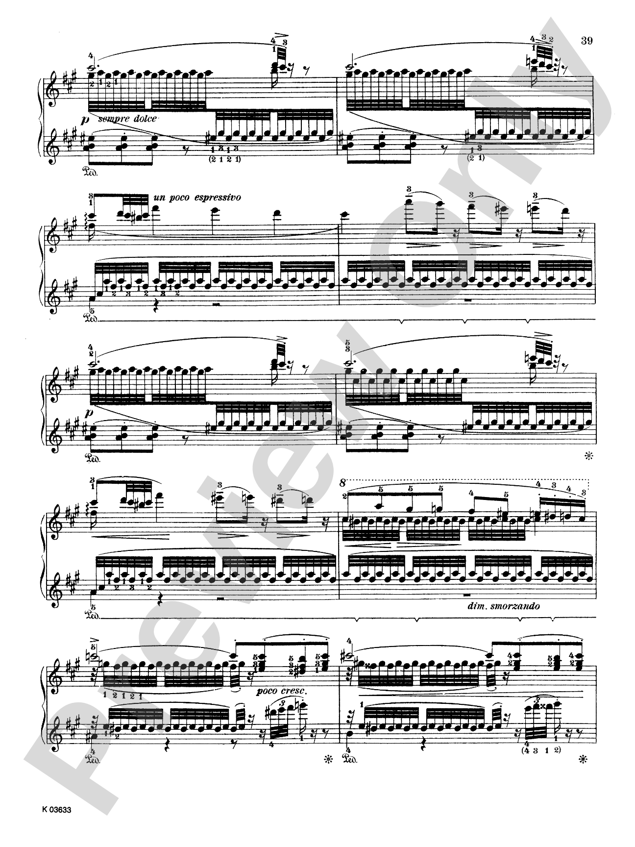 Liszt: Legend-- St. Francis' Sermon to the Birds: Piano