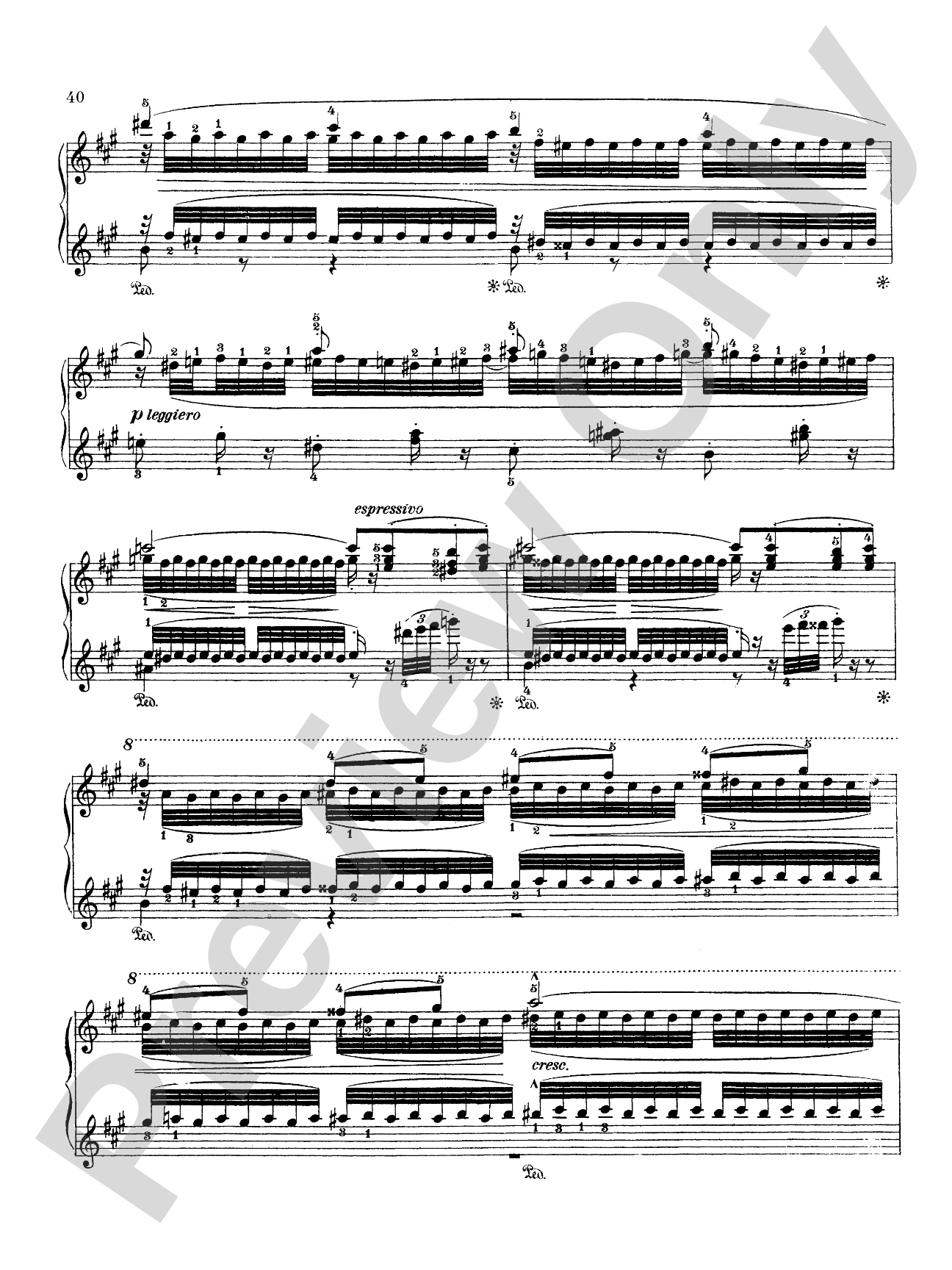 Liszt: Legend-- St. Francis' Sermon to the Birds: Piano