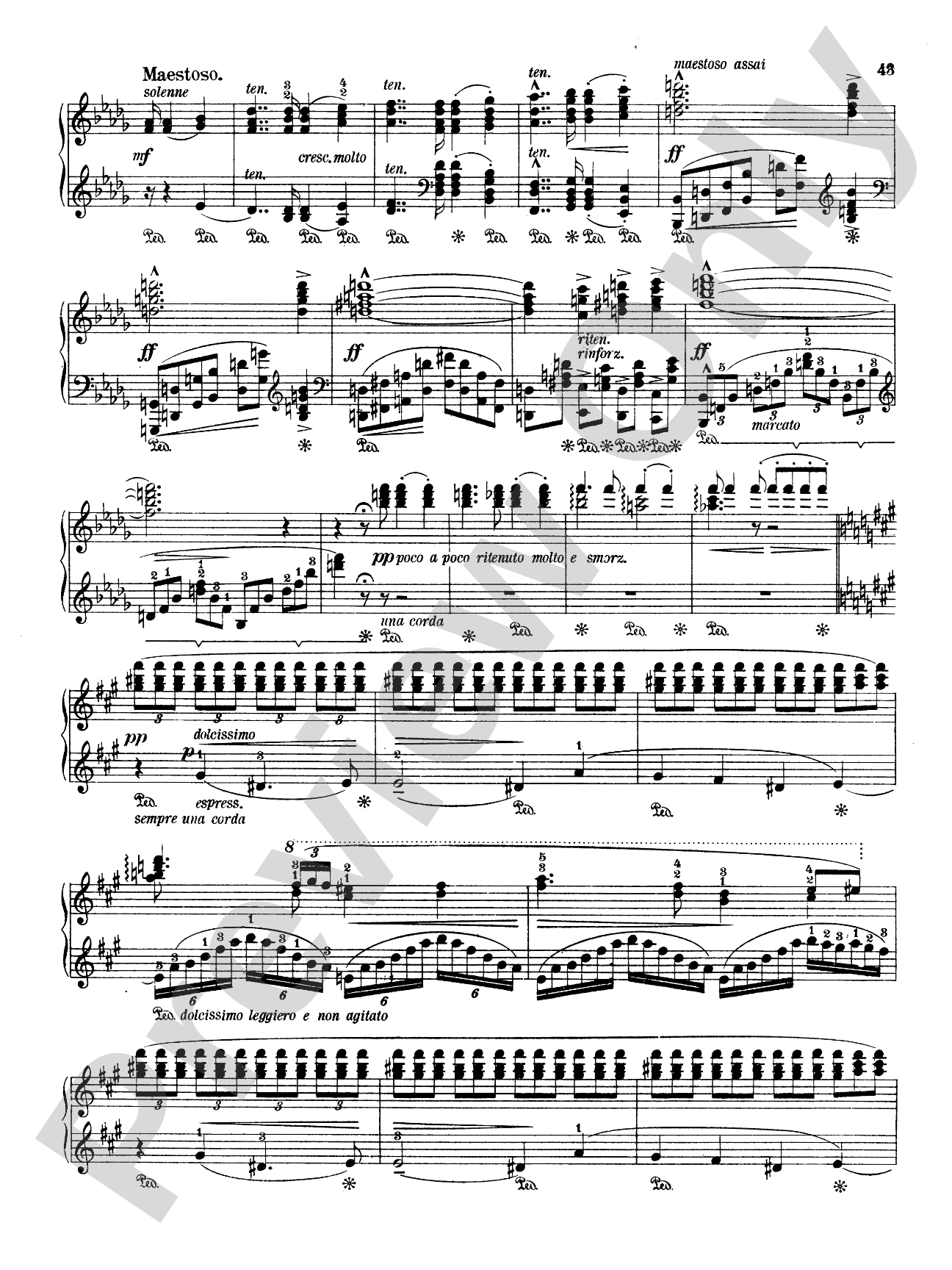 Liszt: Legend-- St. Francis' Sermon to the Birds: Piano