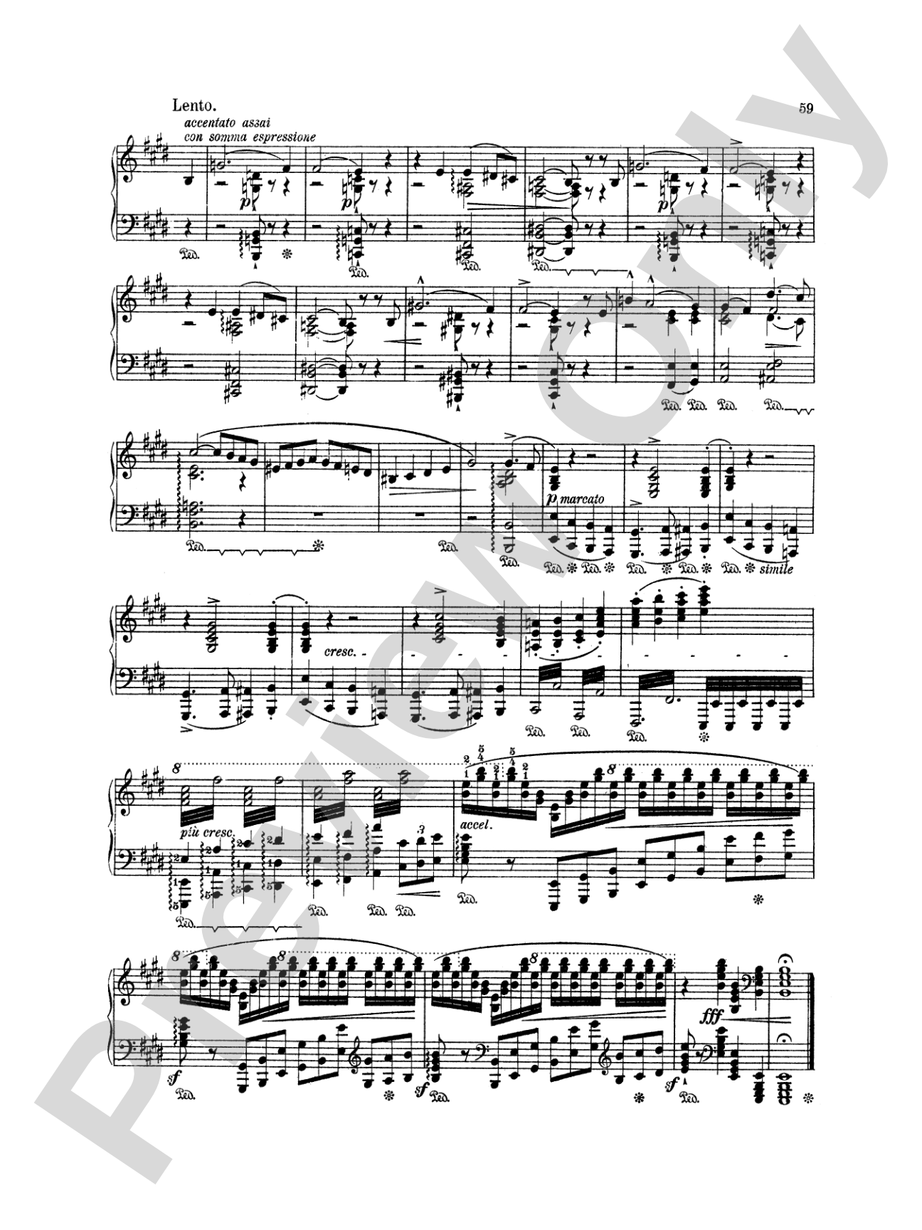 Liszt: Legend-- St. Francis Walking Over the Waves: Piano
