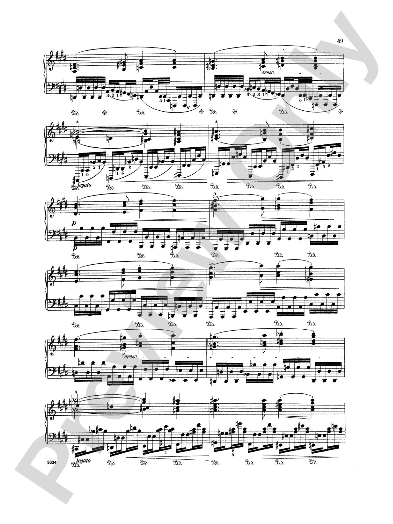 Liszt: Legend-- St. Francis Walking Over the Waves: Piano