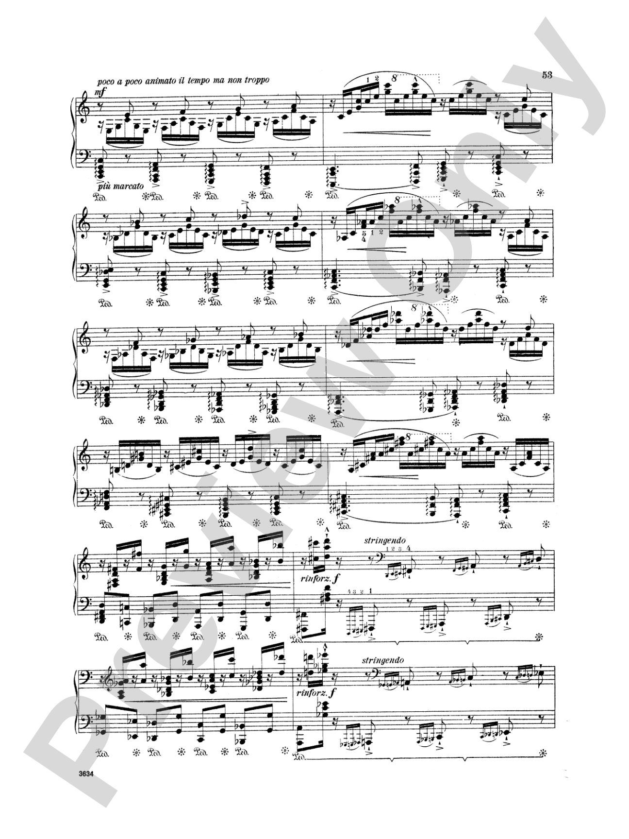 Liszt: Legend-- St. Francis Walking Over the Waves: Piano