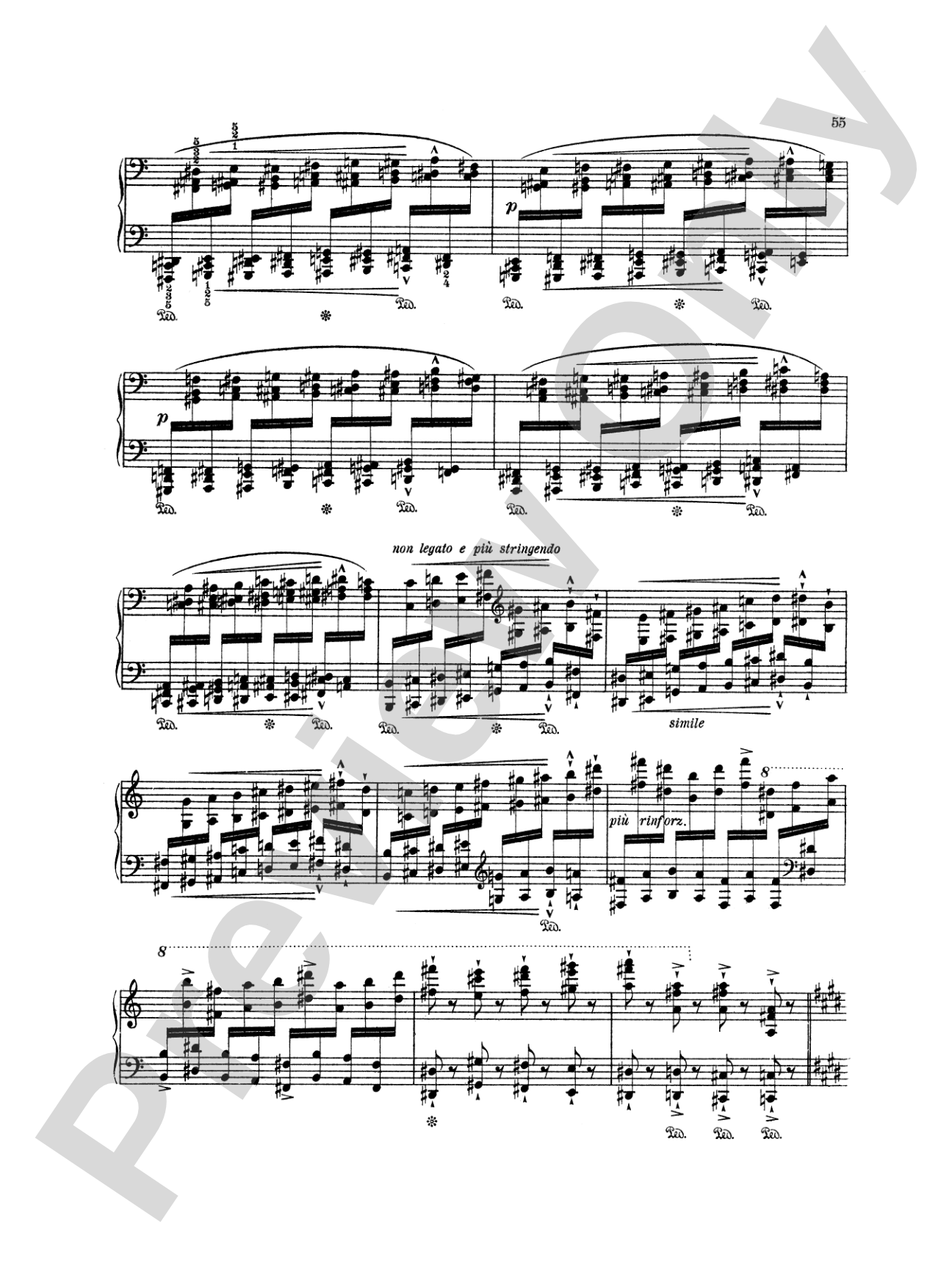 Liszt: Legend-- St. Francis Walking Over the Waves: Piano