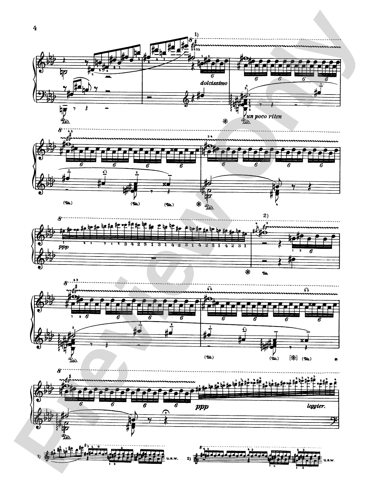 Liszt: Liebestraeume: Piano