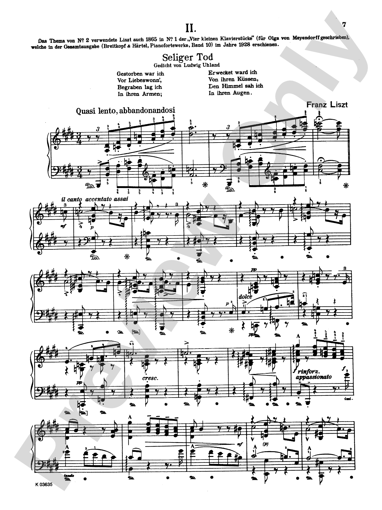 Liszt: Liebestraeume