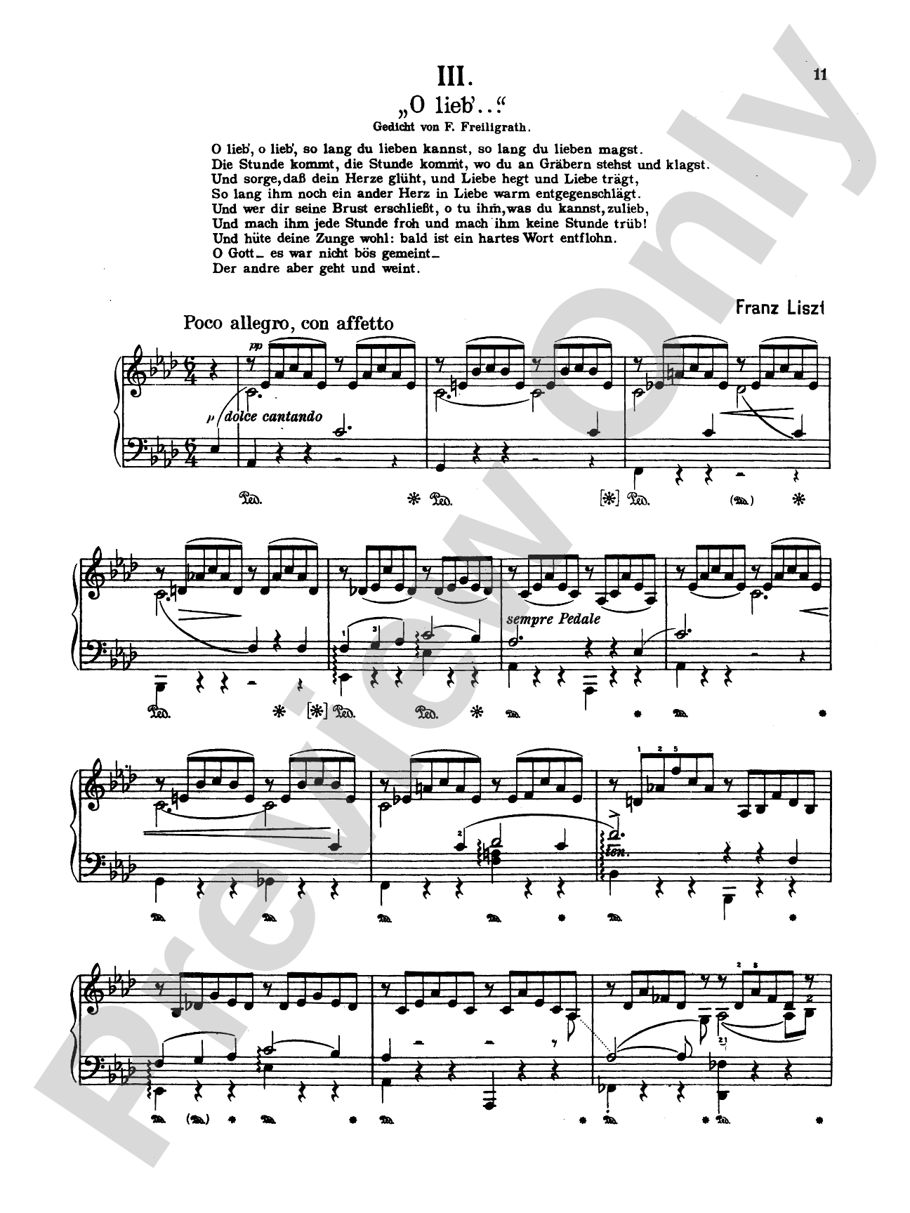 Liszt: Liebestraeume