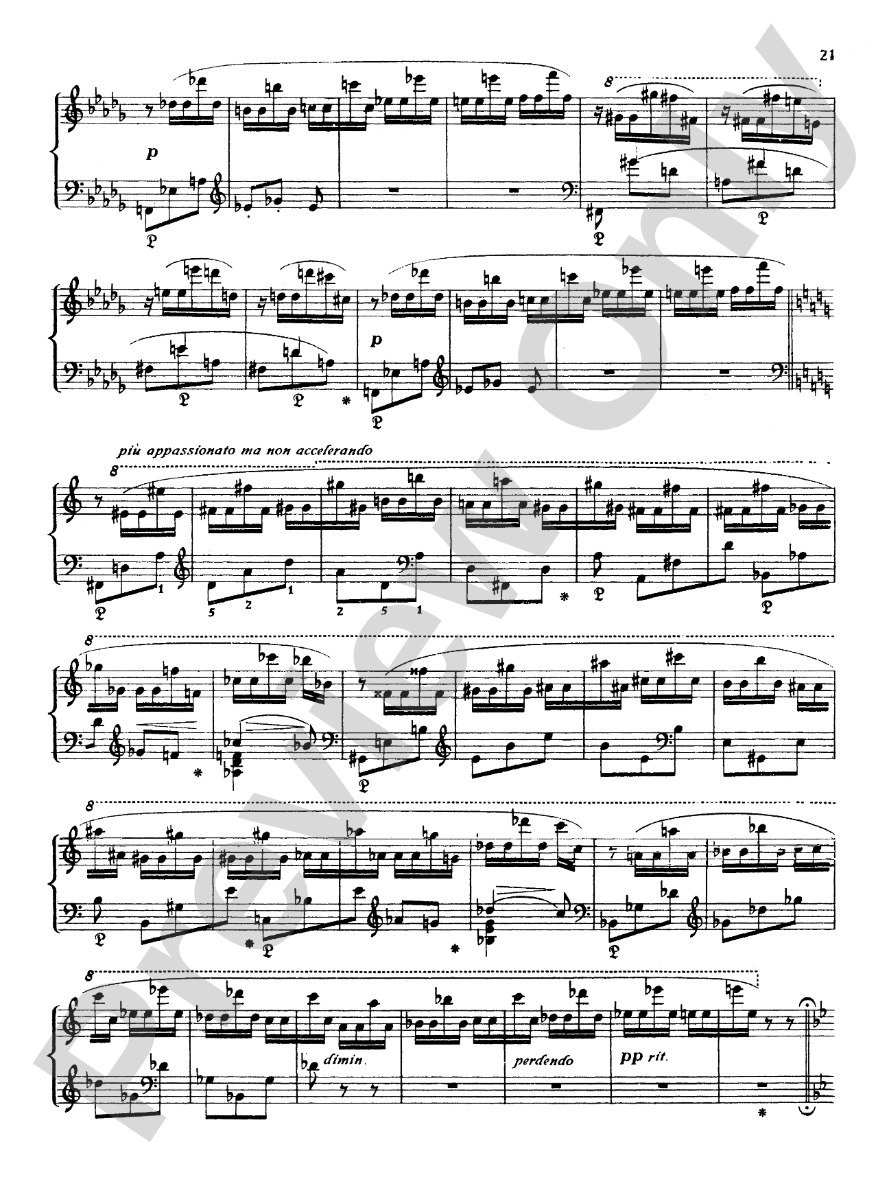Liszt: Mephisto Valse: Piano