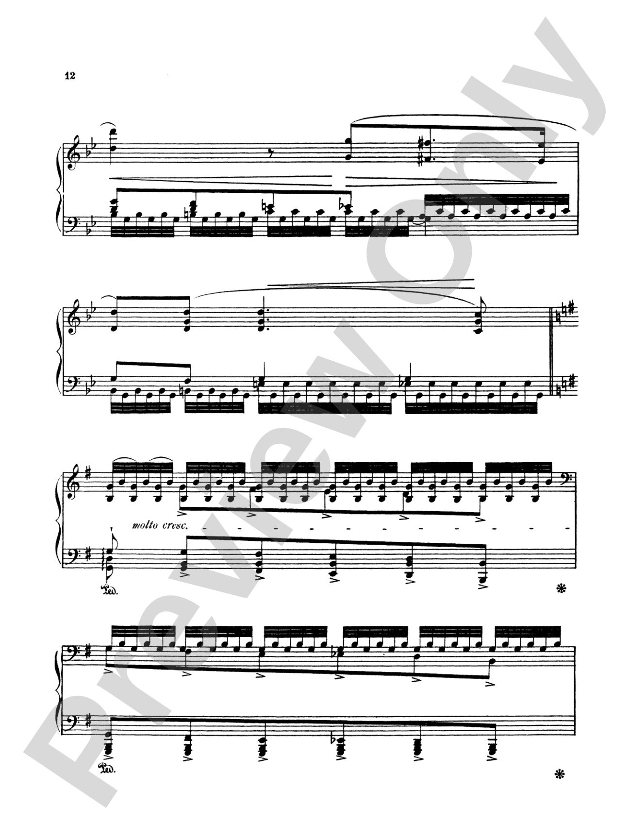 Liszt: Paganini Etudes: Piano Book