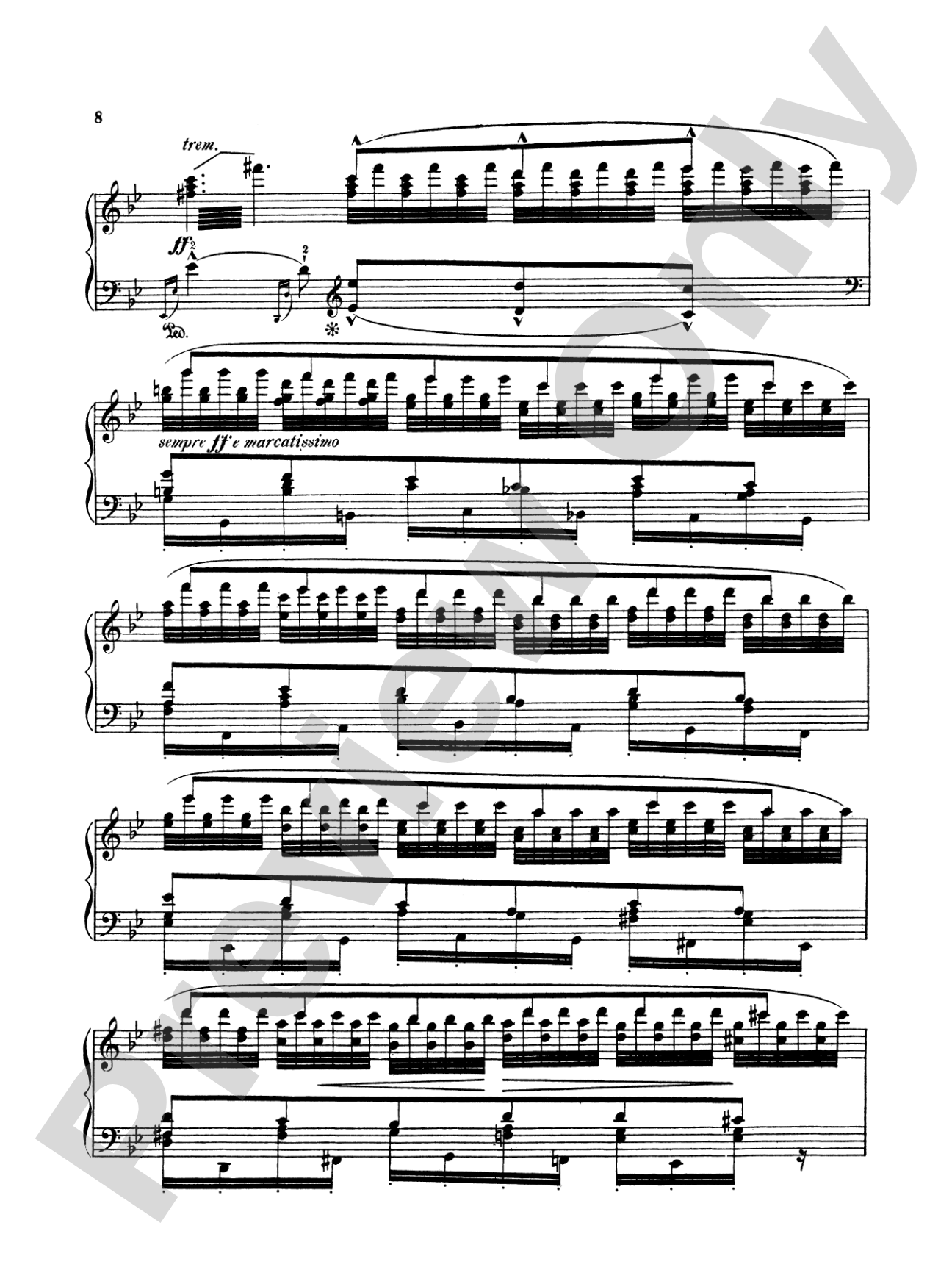 Liszt: Paganini Etudes: Piano Book