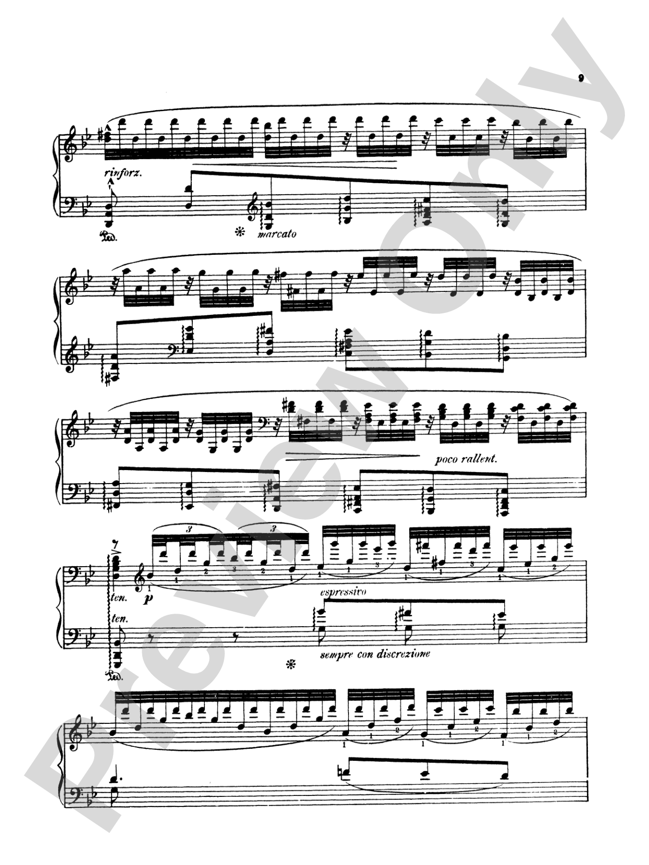 Liszt: Paganini Etudes: Piano Book
