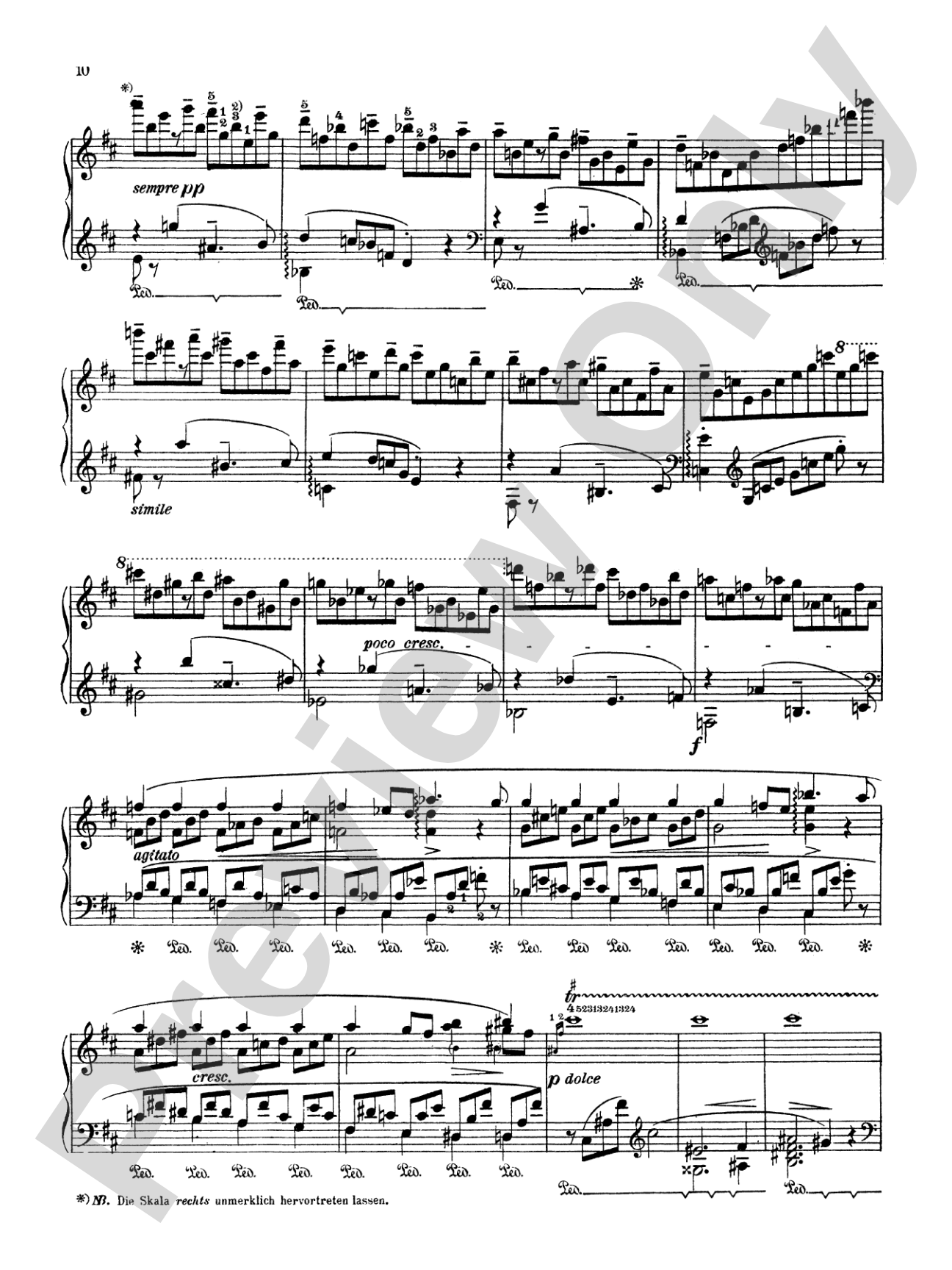 Liszt: Sonata in B Minor: Piano