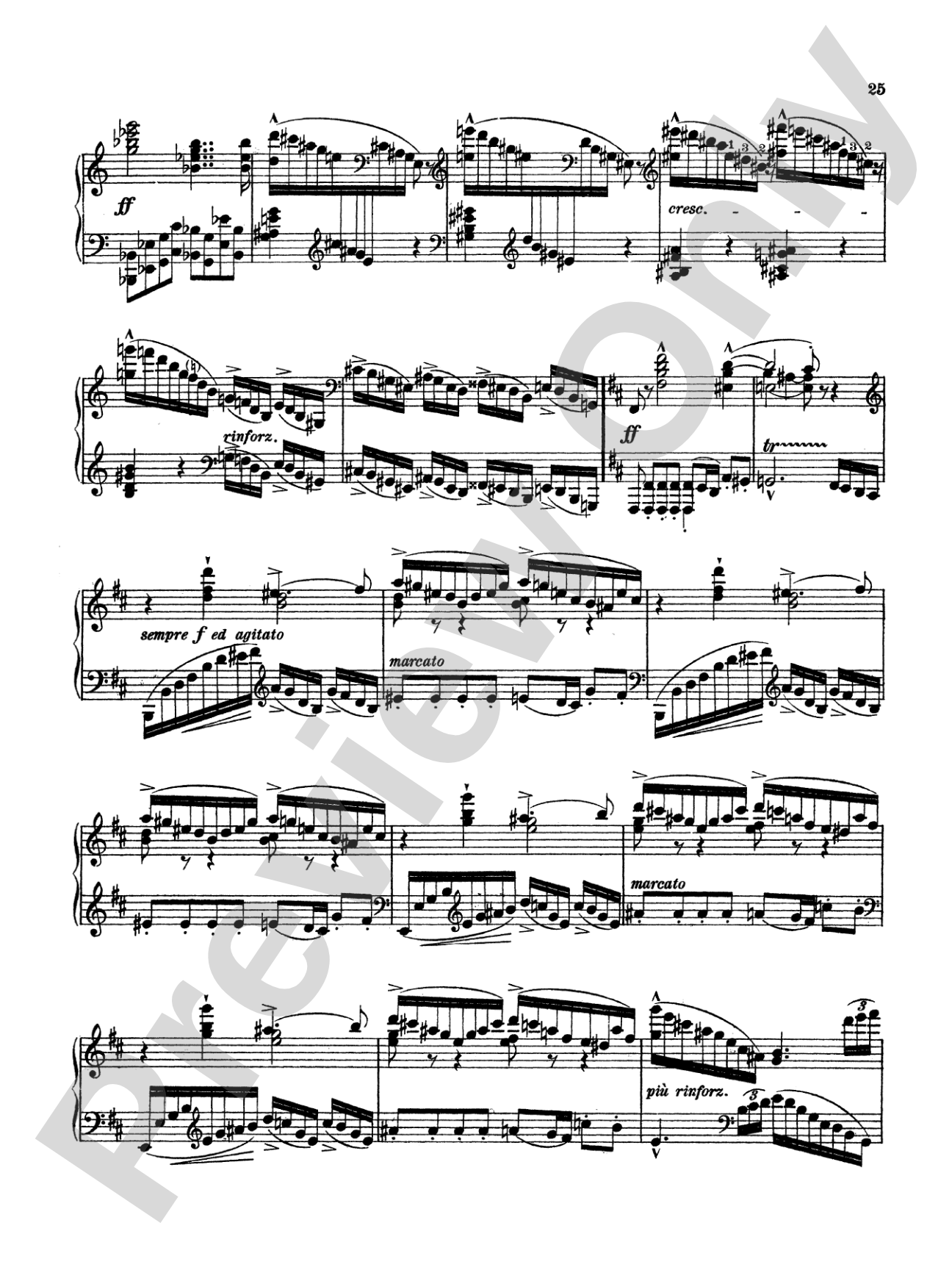 Liszt: Sonata in B Minor: Piano