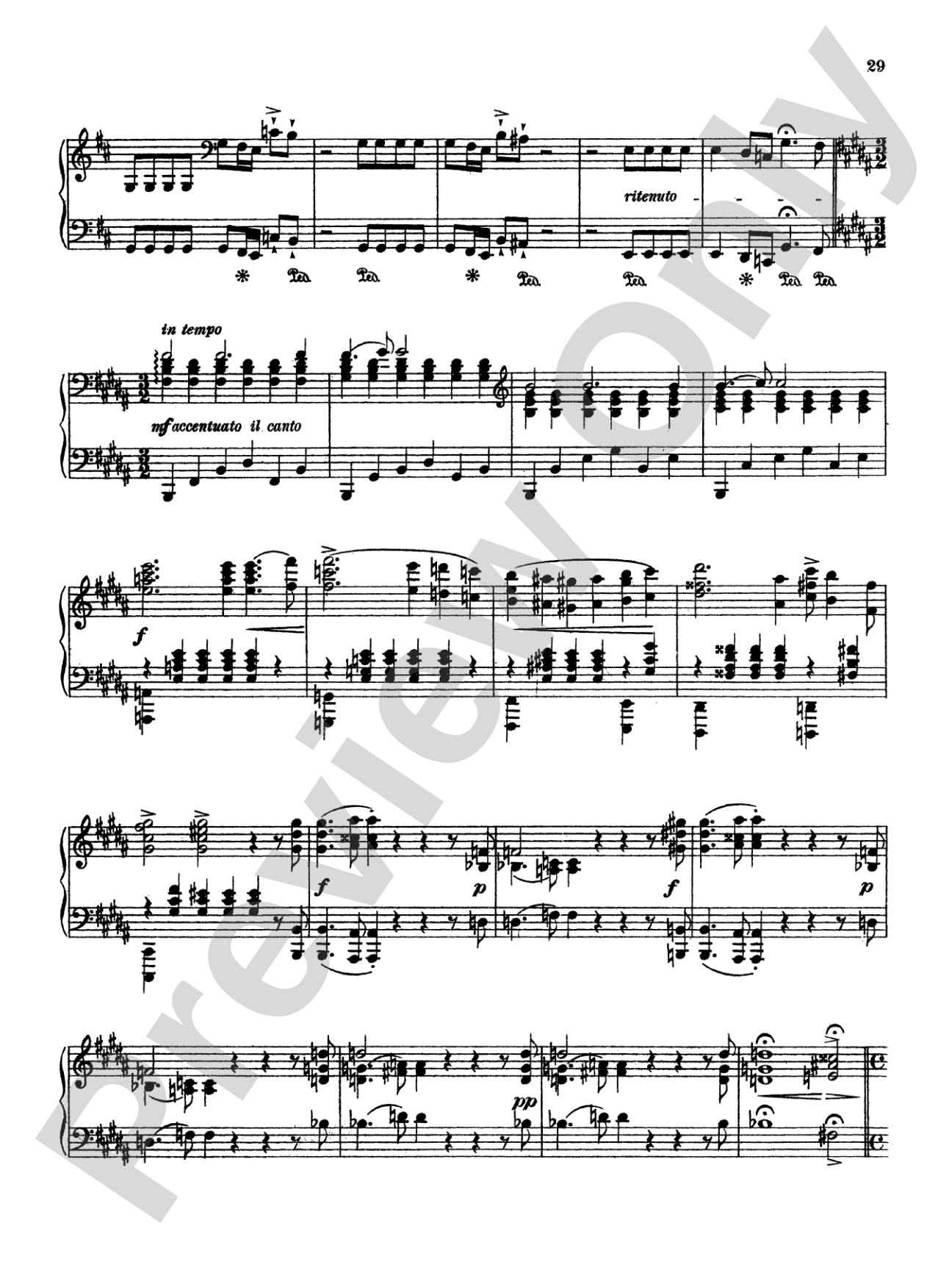 Liszt: Sonata in B Minor: Piano