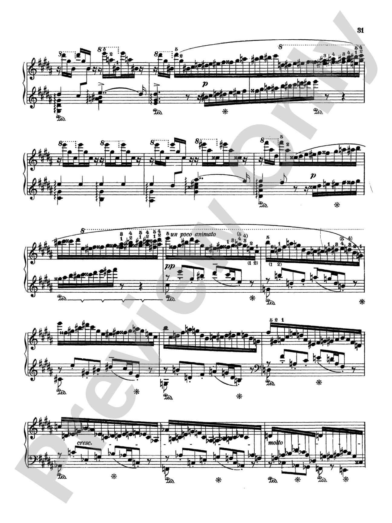 Liszt: Sonata in B Minor: Piano