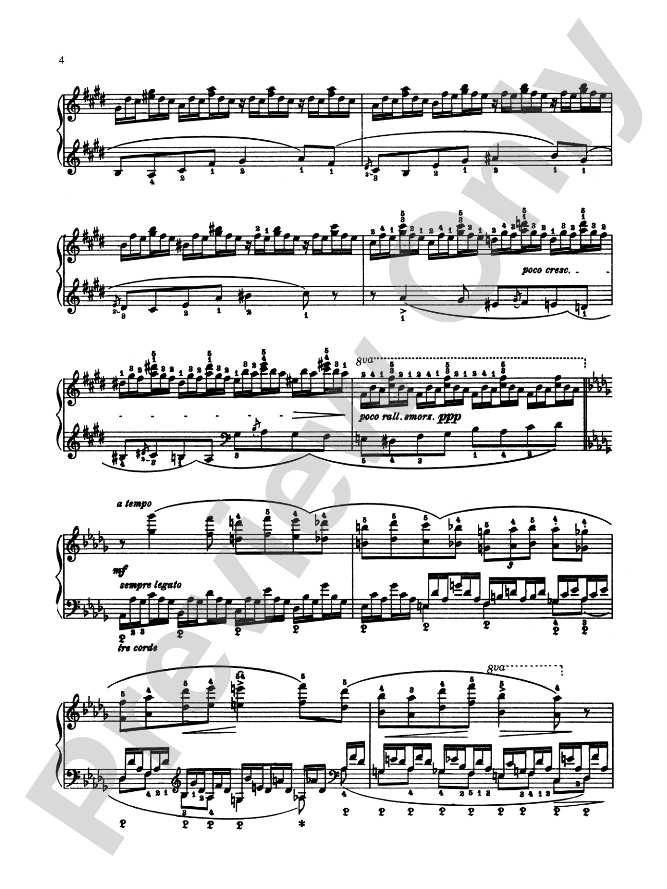 Liszt: Waldesrauschen (Forest Murmurs): Piano