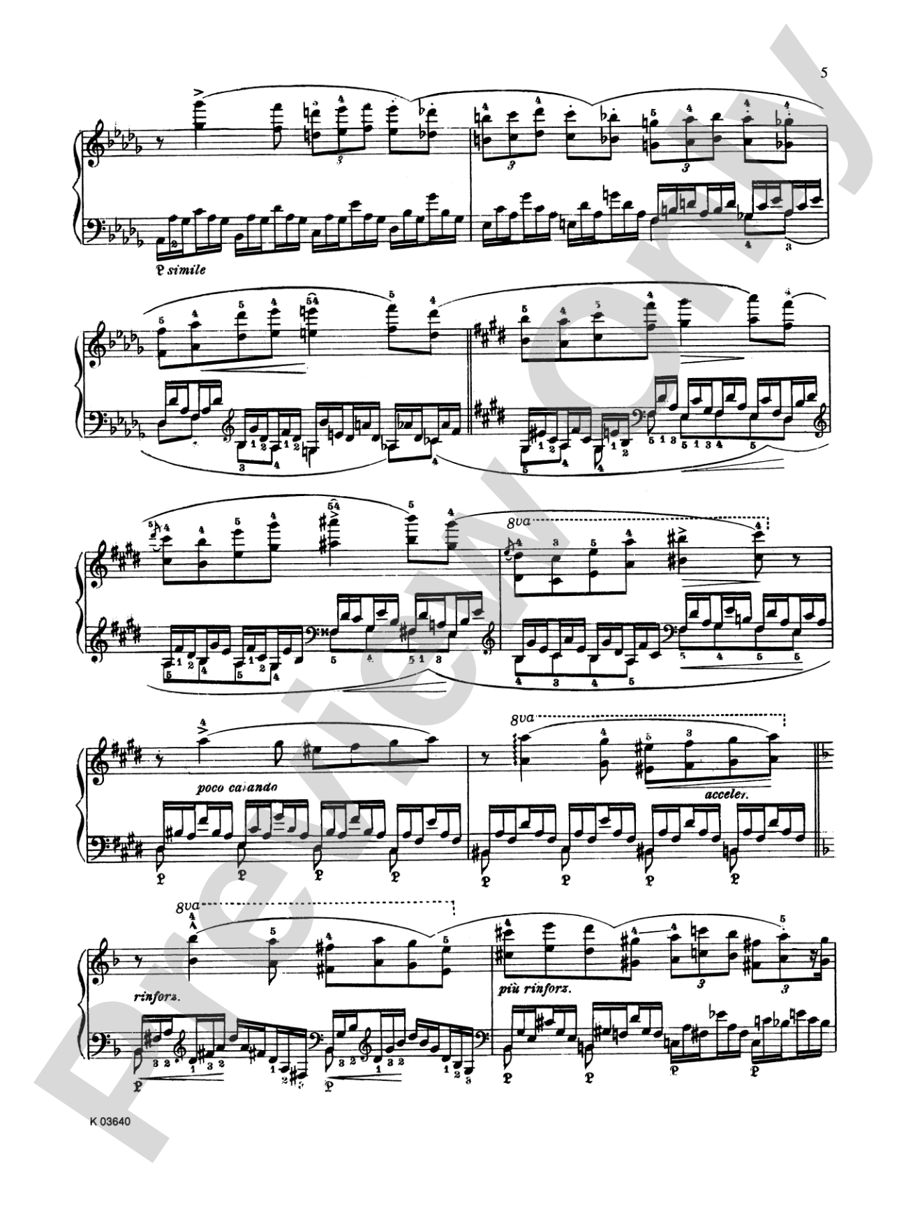 Liszt: Waldesrauschen (Forest Murmurs): Piano