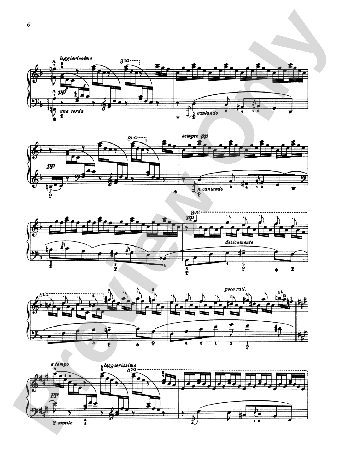 Liszt: Waldesrauschen (Forest Murmurs): Piano