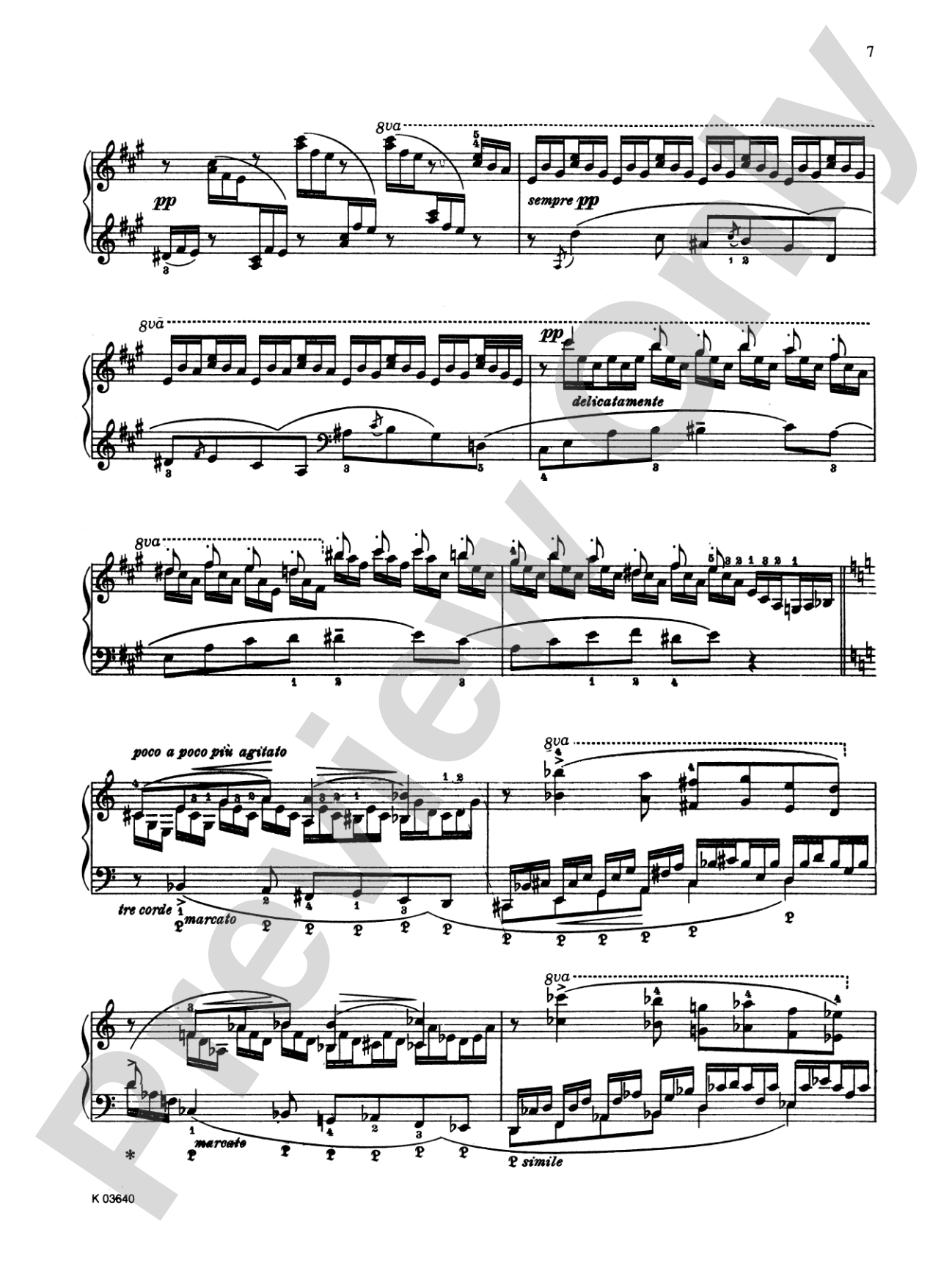 Liszt: Waldesrauschen (Forest Murmurs): Piano