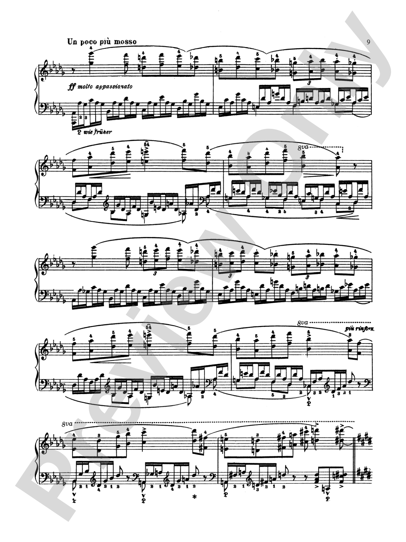 Liszt: Waldesrauschen (Forest Murmurs): Piano