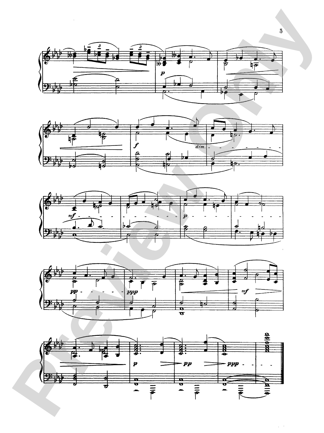 MacDowell: New England Idylls, Op. 62: Piano