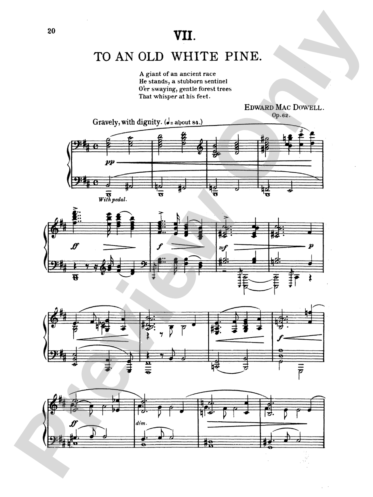 MacDowell: New England Idylls, Op. 62