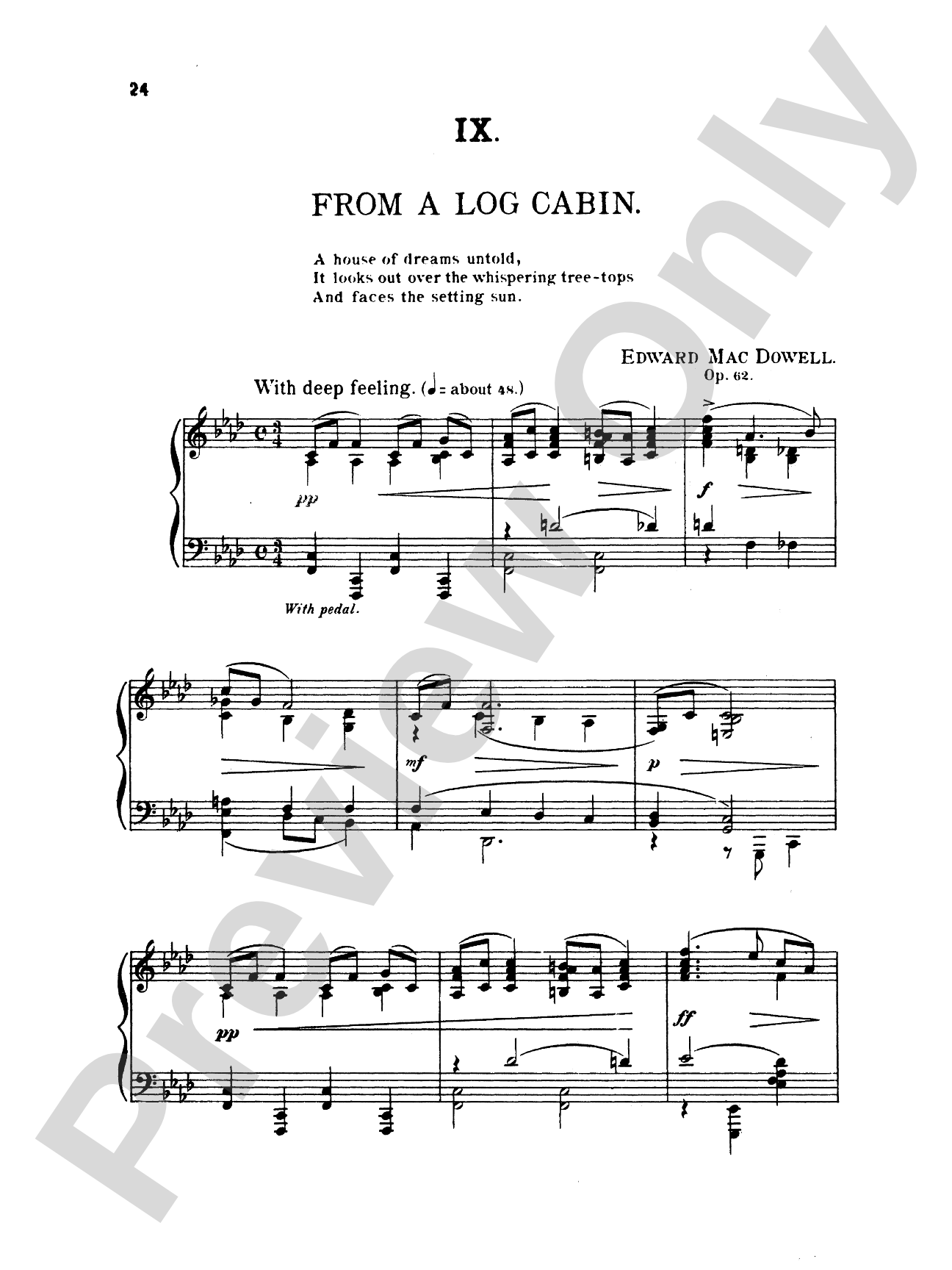 MacDowell: New England Idylls, Op. 62