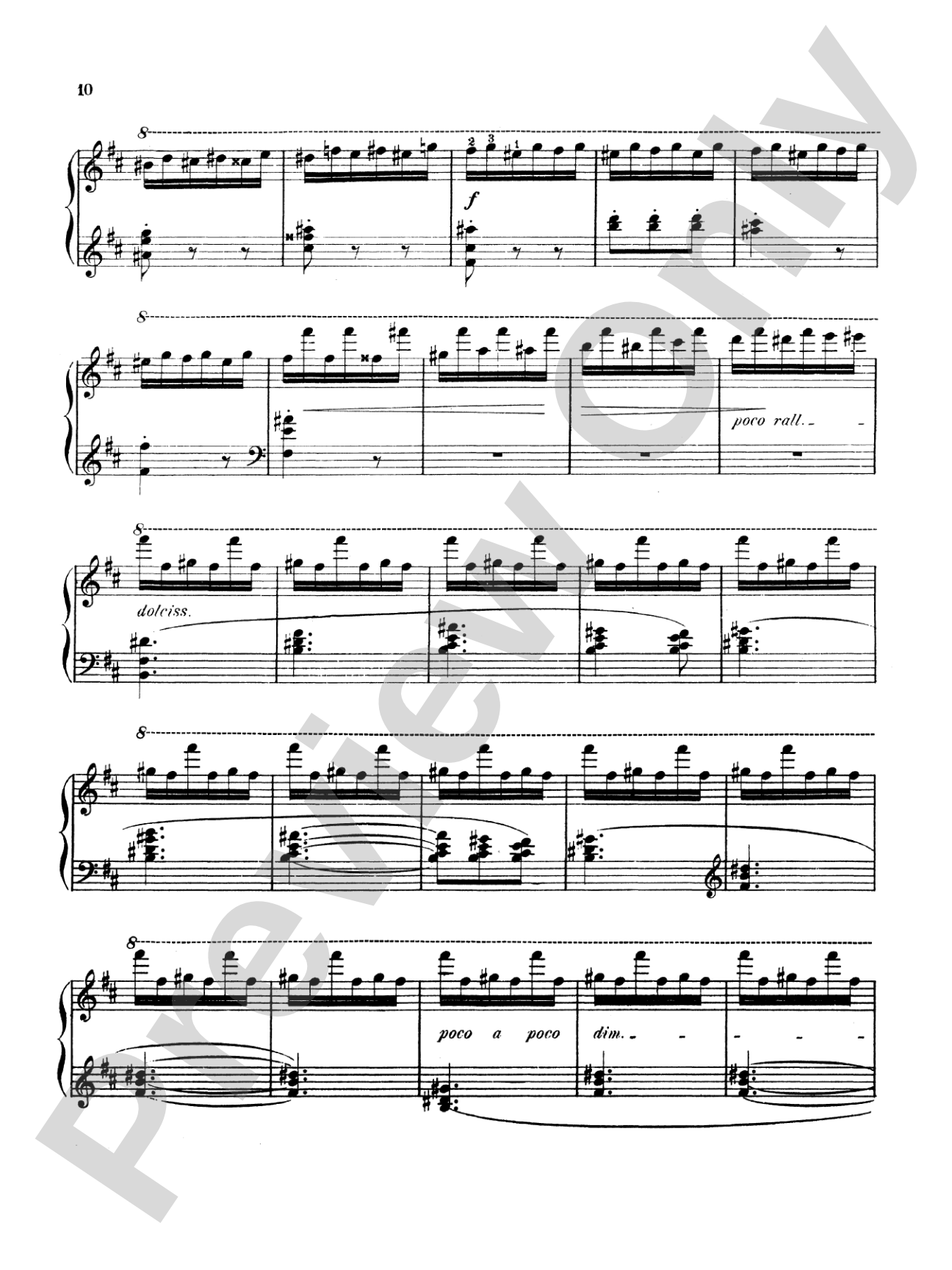 MacDowell: Witches Dance, Op. 17, No. 2: Piano