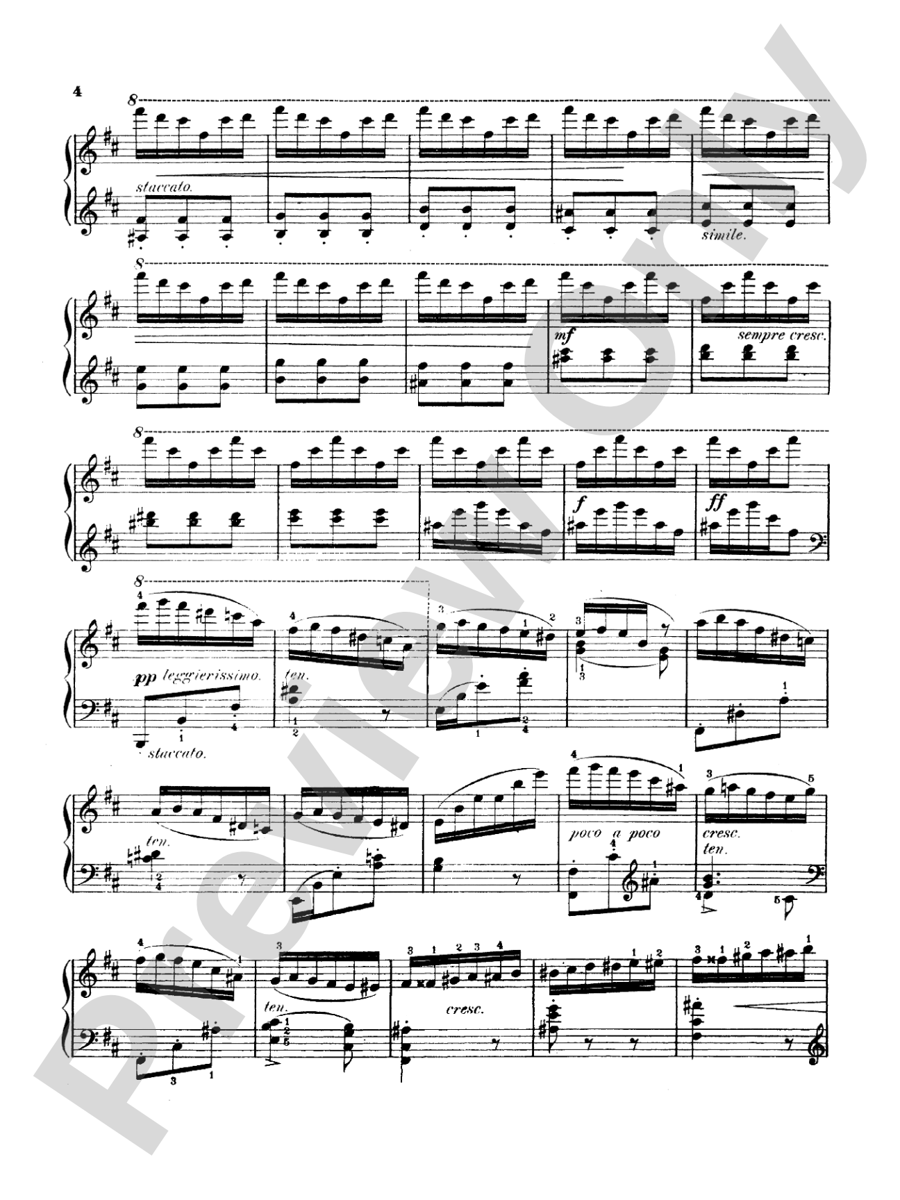 MacDowell: Witches Dance, Op. 17, No. 2: Piano