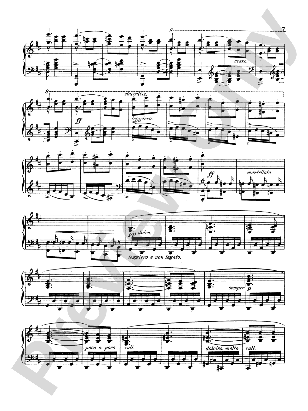 MacDowell: Witches Dance, Op. 17, No. 2: Piano