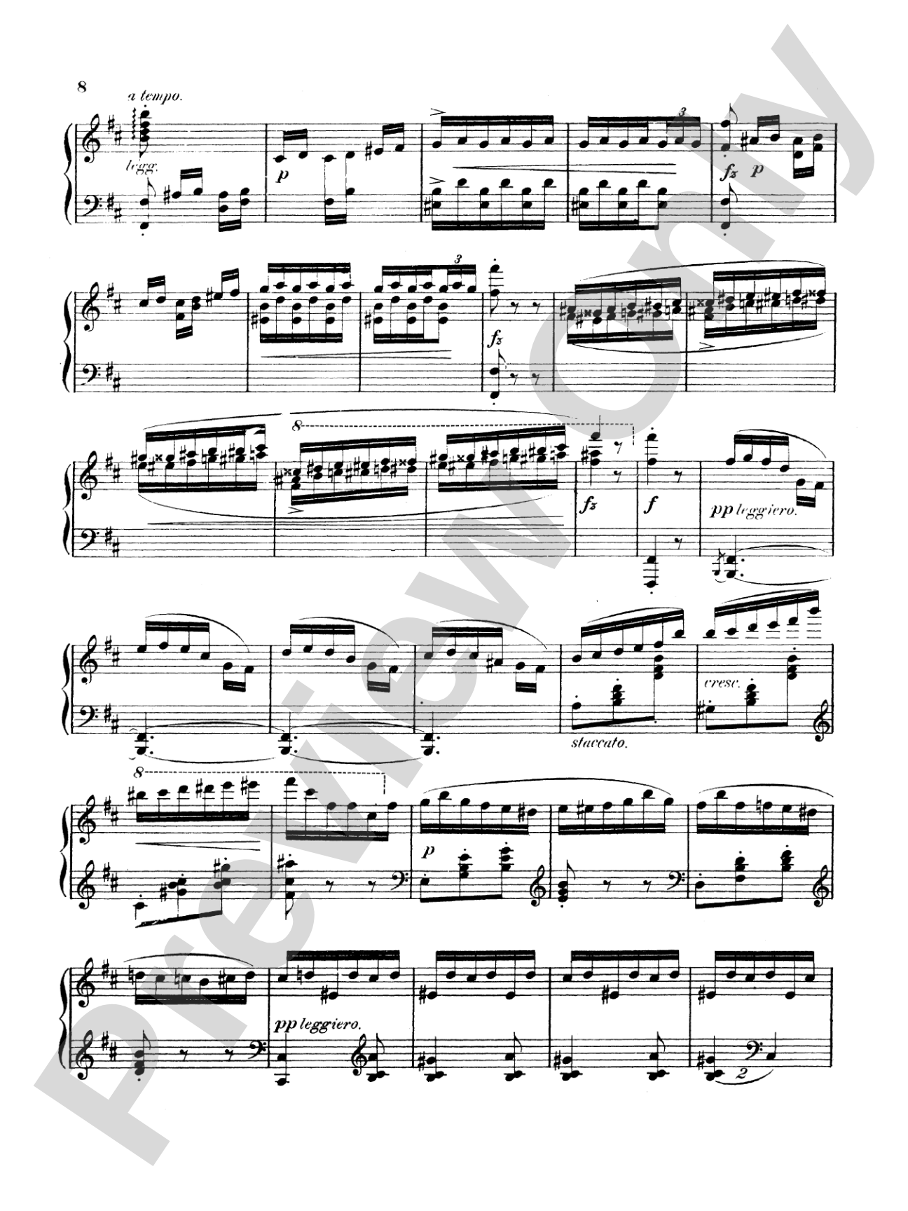 MacDowell: Witches Dance, Op. 17, No. 2: Piano