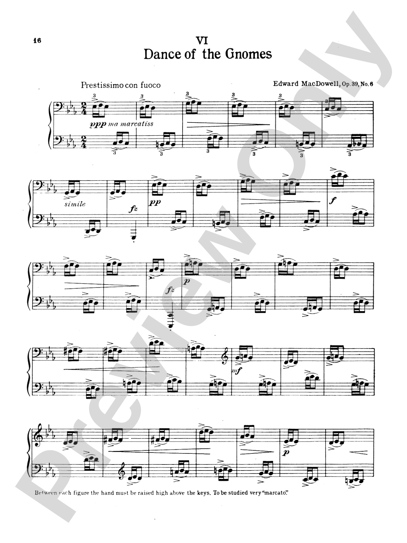 MacDowell: Twelve Etudes, Op. 39