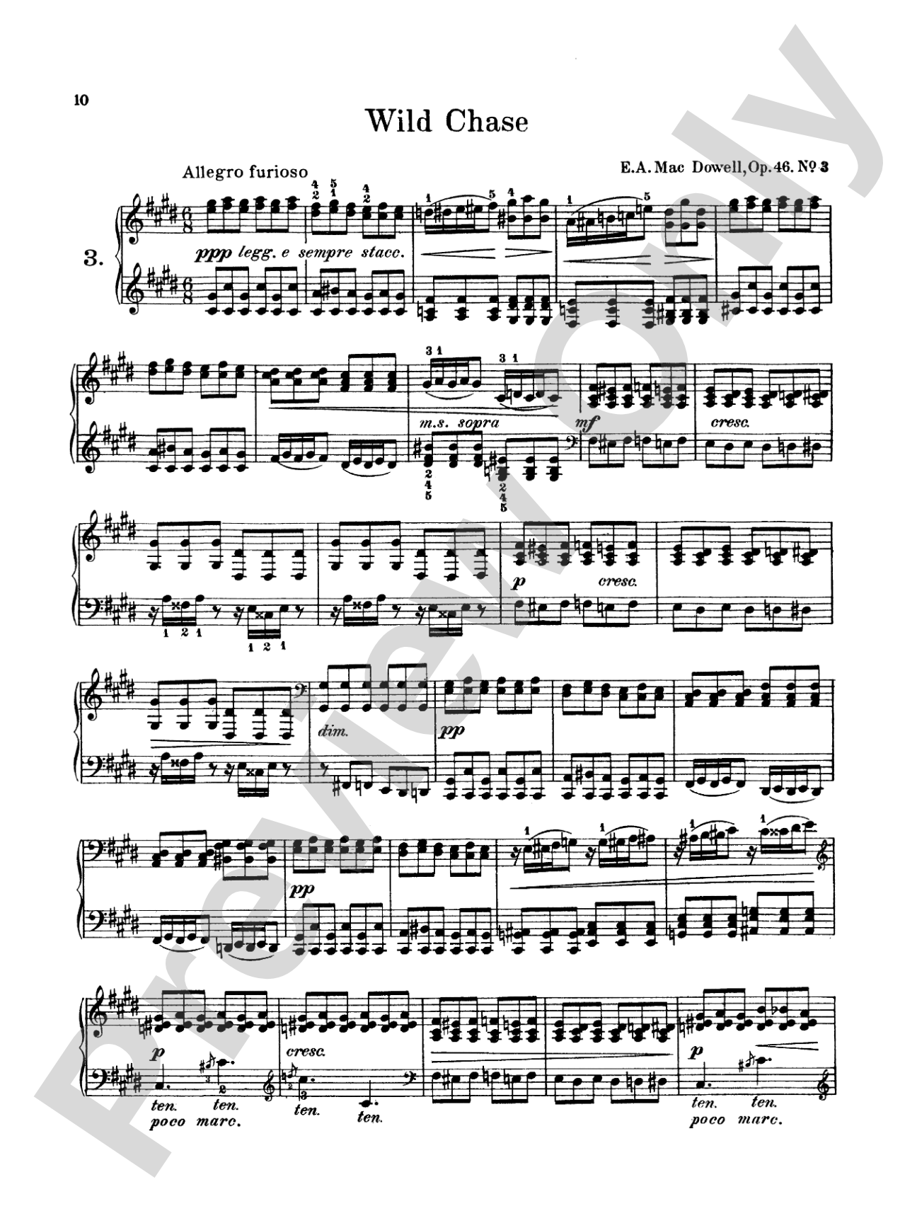 MacDowell: Twelve Virtuoso Studies, Op. 46