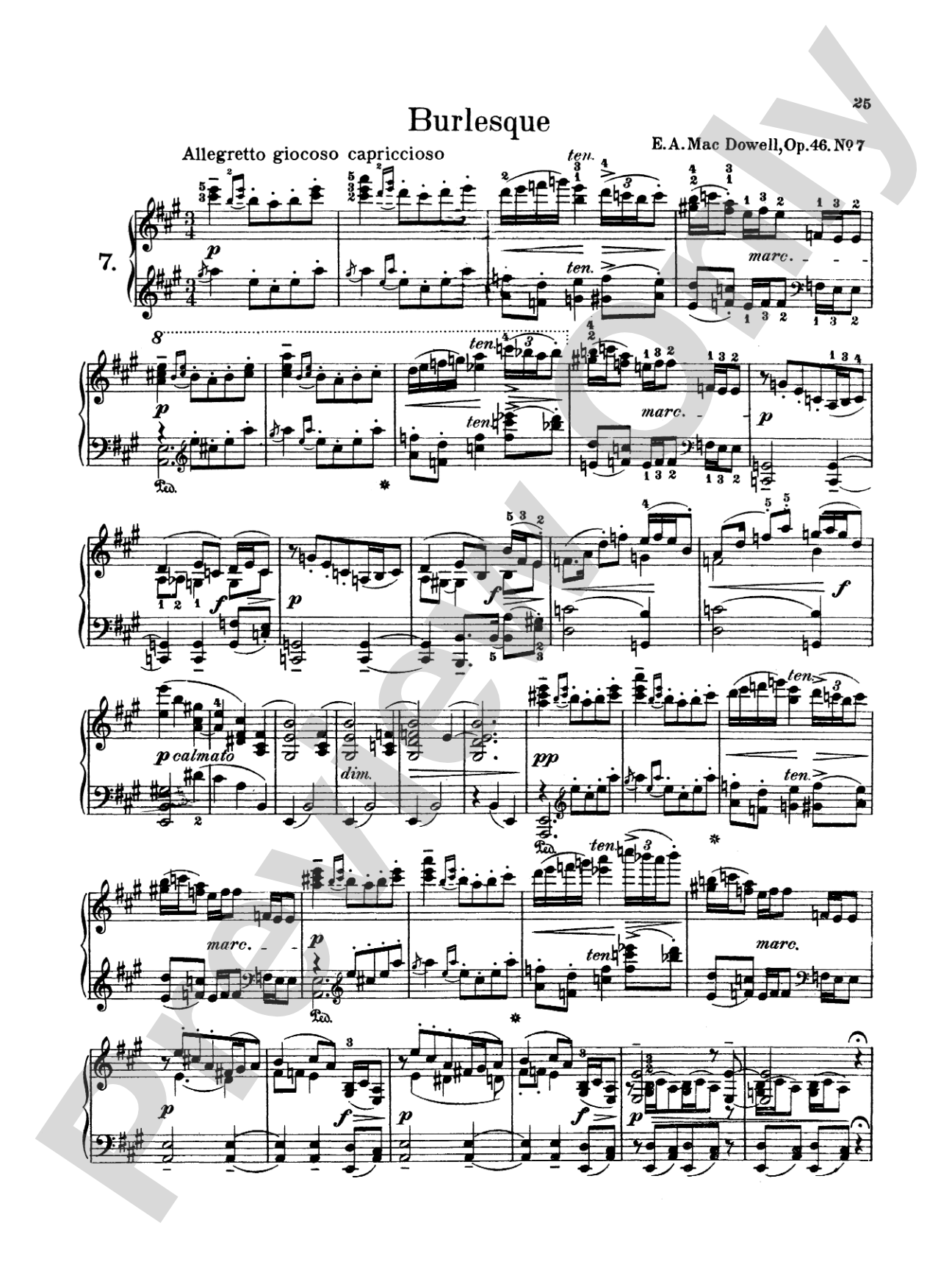 MacDowell: Twelve Virtuoso Studies, Op. 46