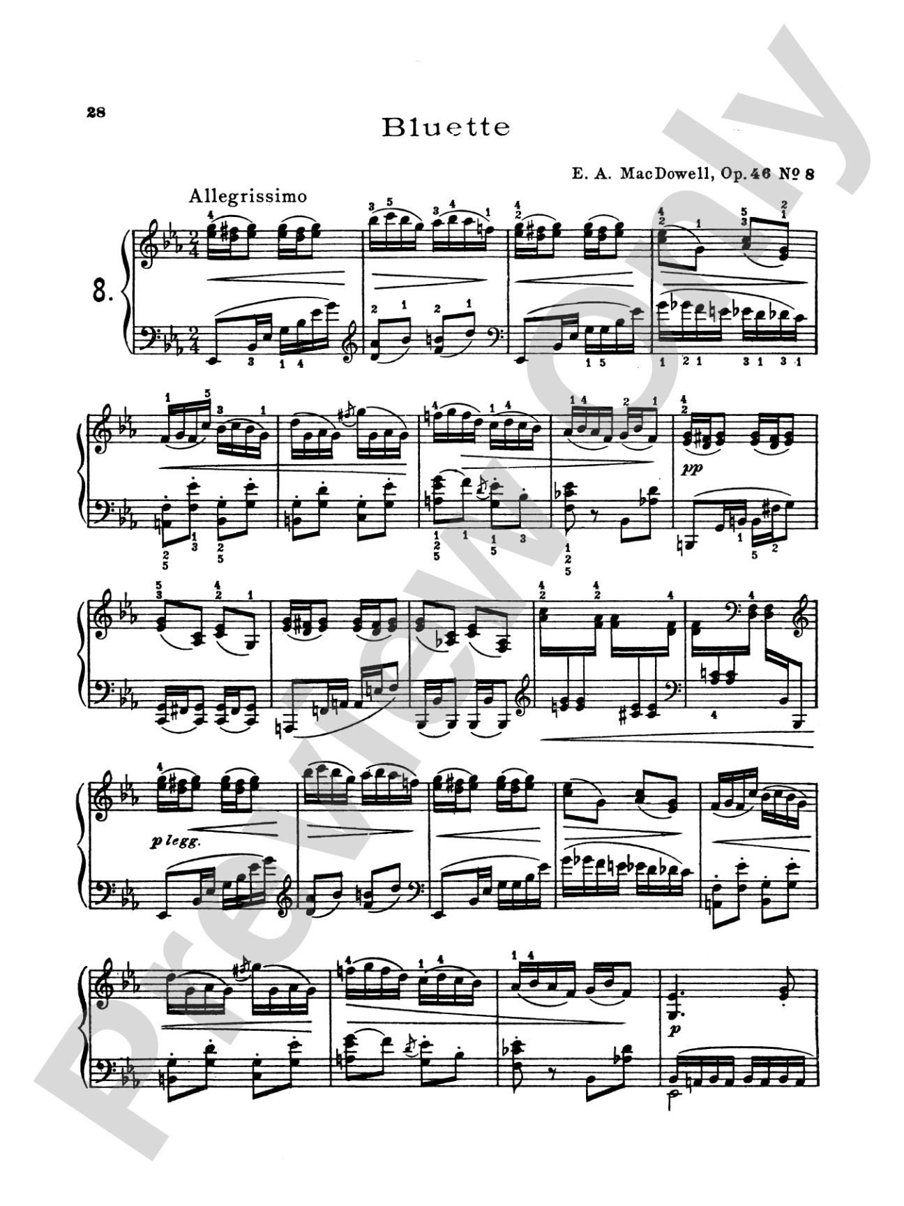 MacDowell: Twelve Virtuoso Studies, Op. 46
