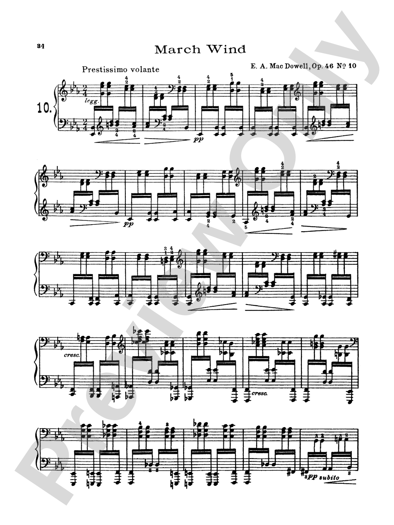 MacDowell: Twelve Virtuoso Studies, Op. 46