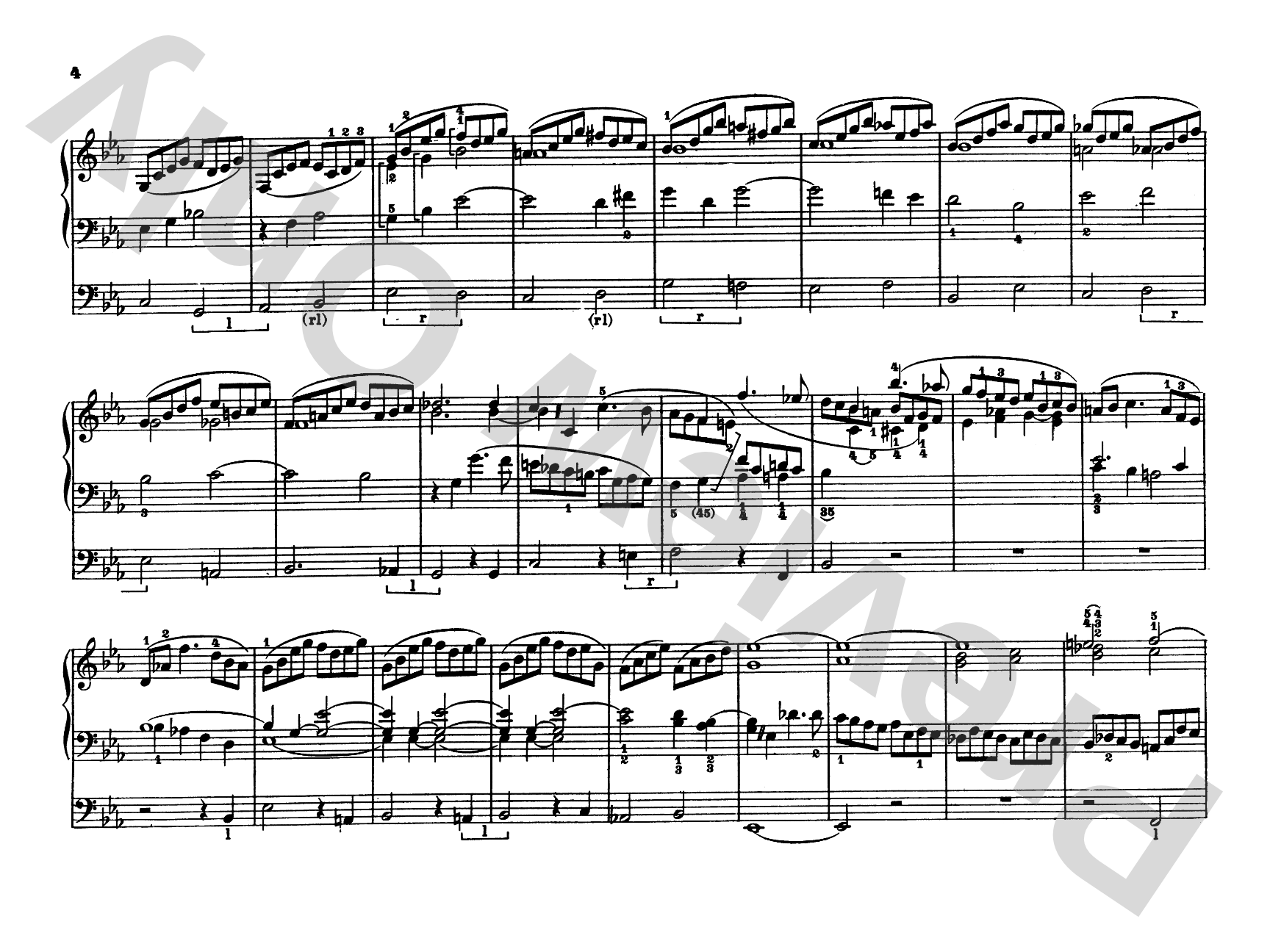 Mendelssohn: Organ Works: Organ Comb Bound Book
