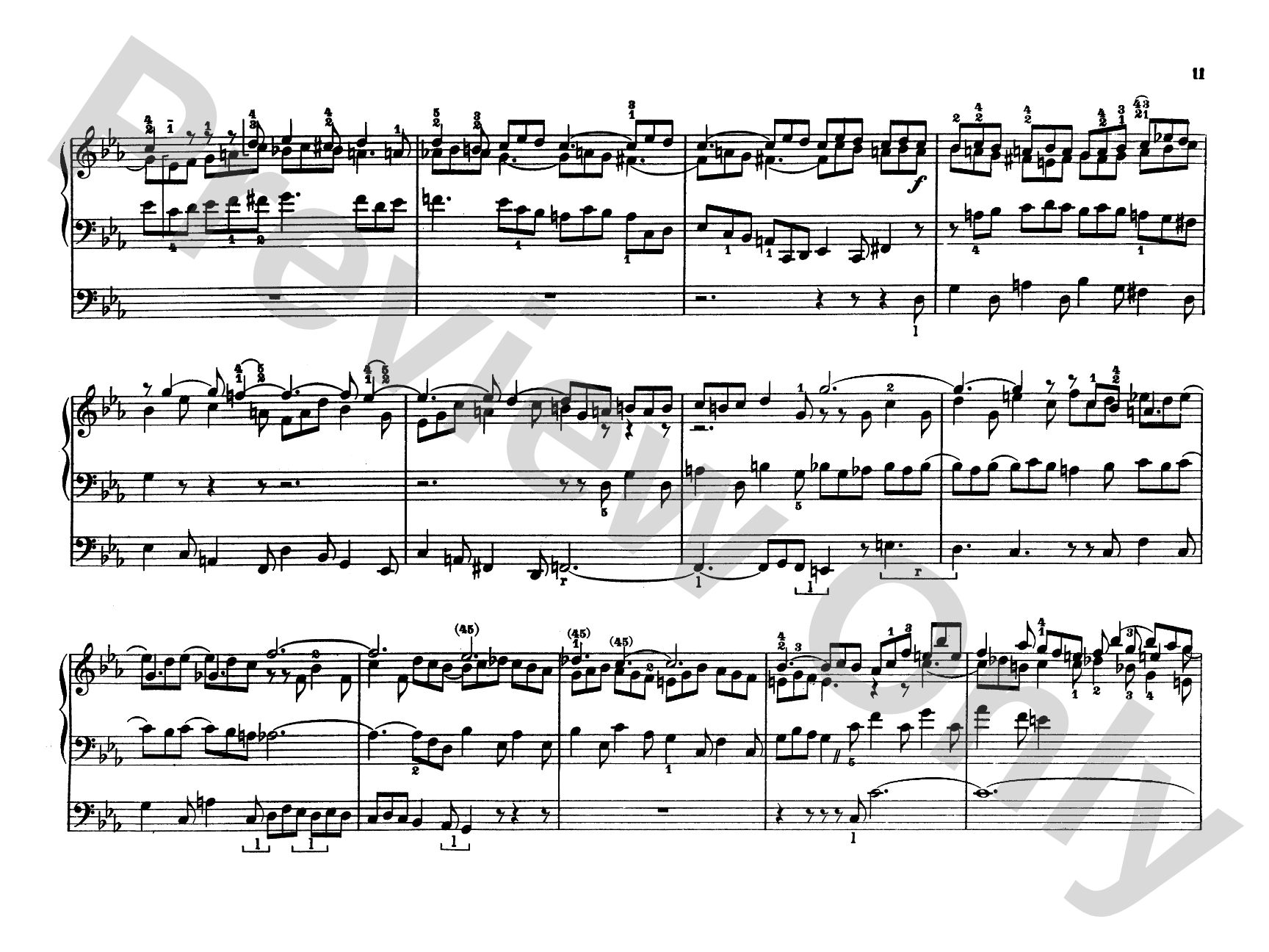 Mendelssohn: Organ Works: Organ Comb Bound Book