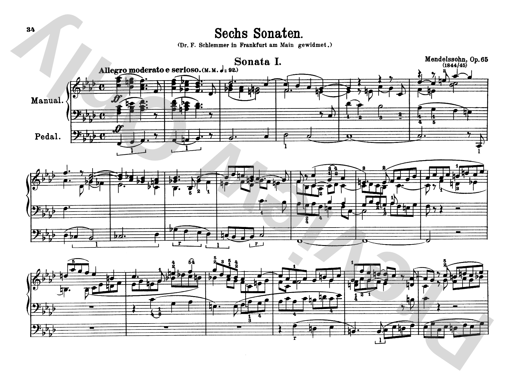 Mendelssohn: Organ Works