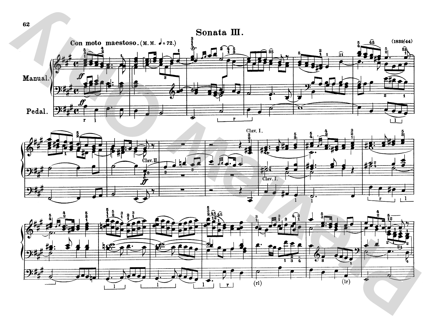 Mendelssohn: Organ Works