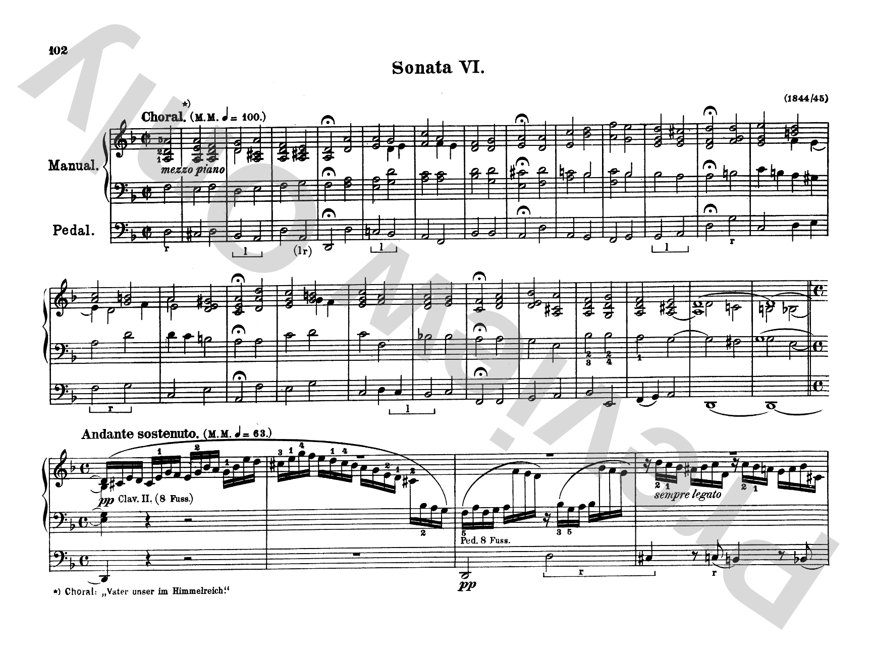 Mendelssohn: Organ Works