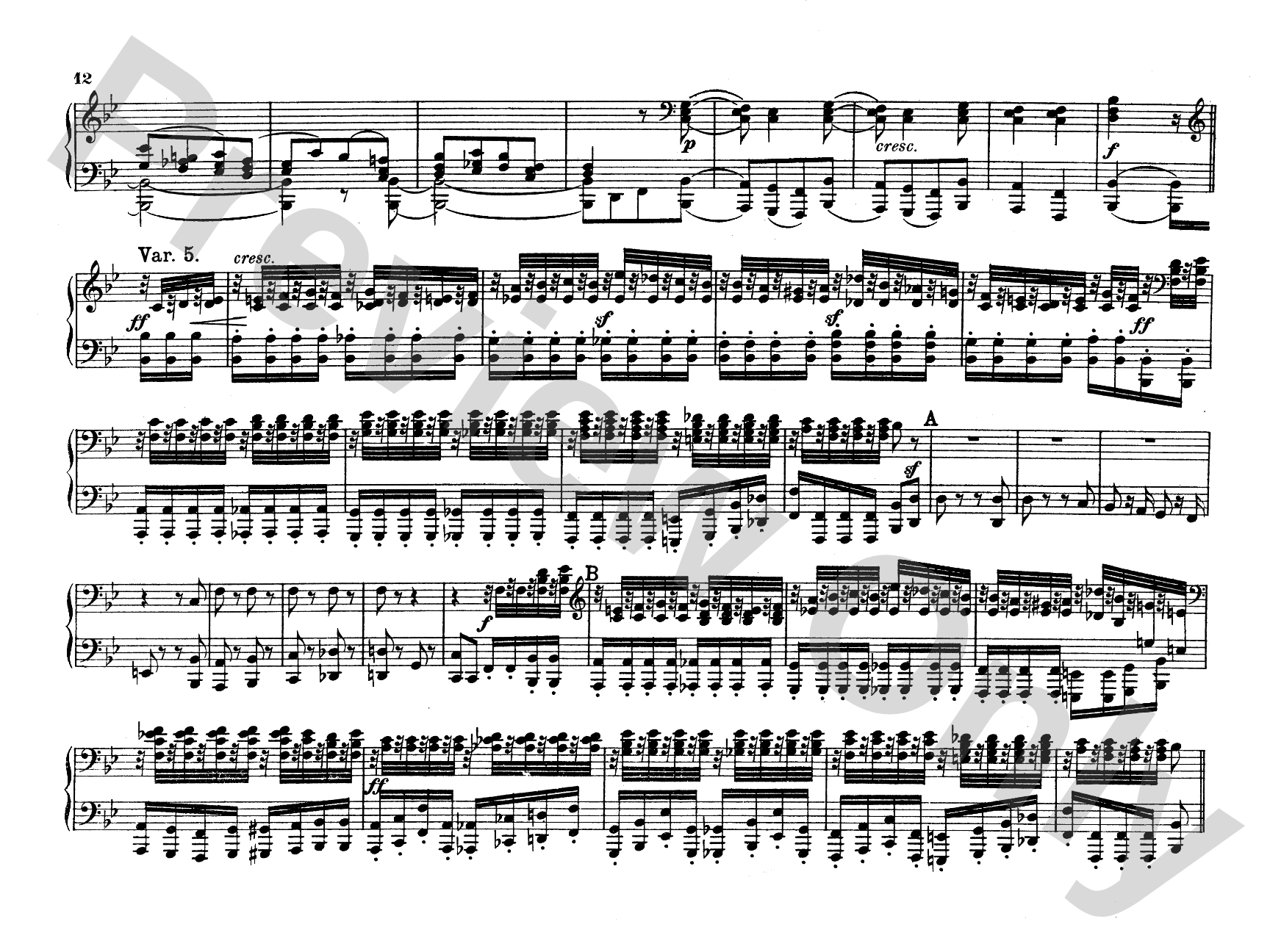 Mendelssohn: Op. 83a & Op. 98: Piano Duet (1 Piano, 4 Hands) Comb Bound Book