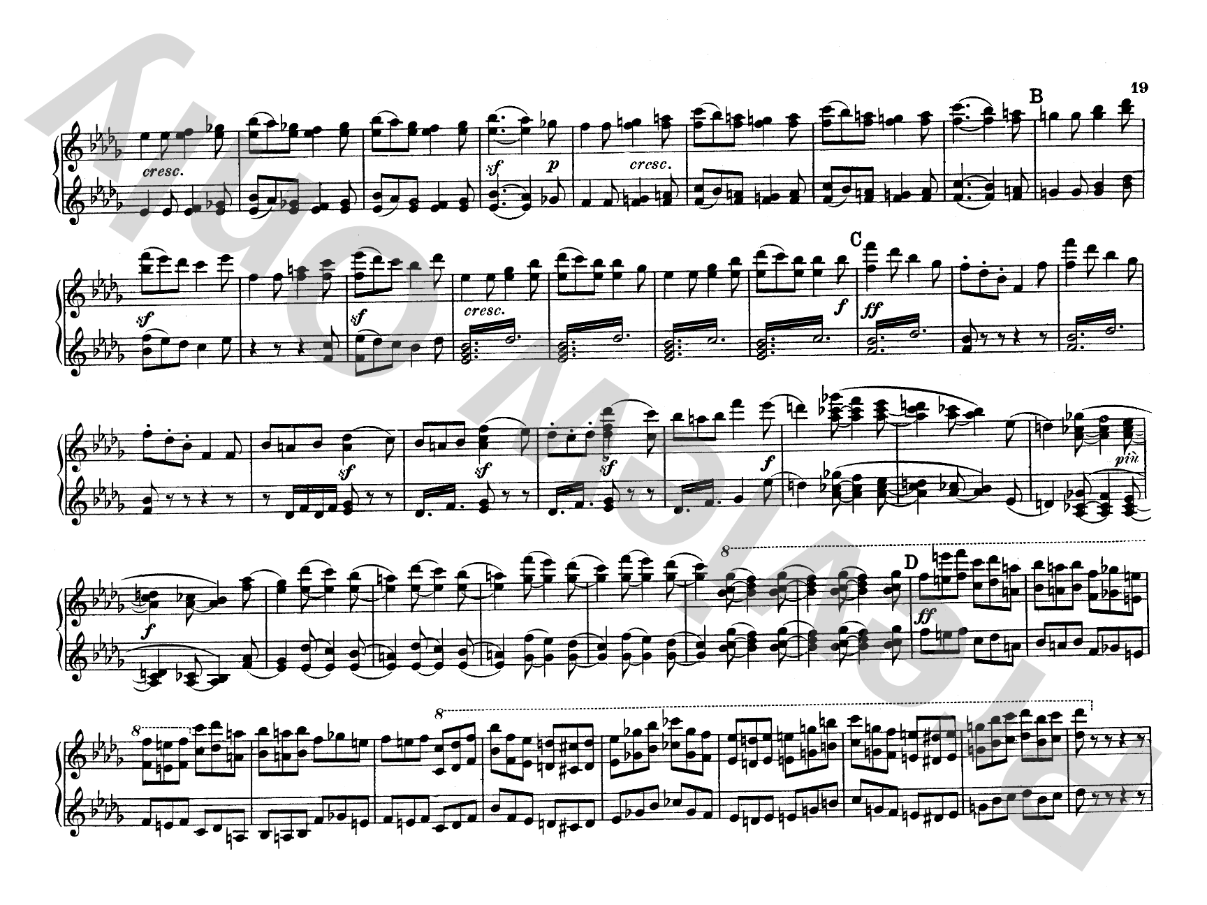Mendelssohn: Op. 83a & Op. 98: Piano Duet (1 Piano, 4 Hands) Comb Bound Book
