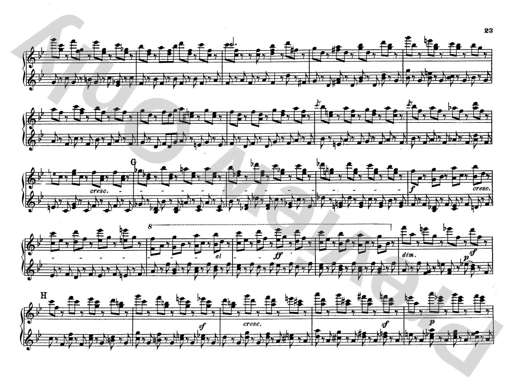 Mendelssohn: Op. 83a & Op. 98: Piano Duet (1 Piano, 4 Hands) Comb Bound Book