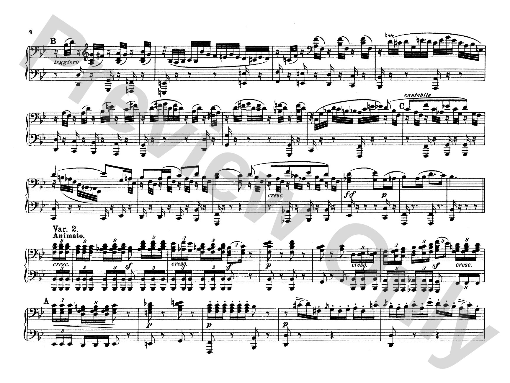 Mendelssohn: Op. 83a & Op. 98: Piano Duet (1 Piano, 4 Hands) Comb Bound Book