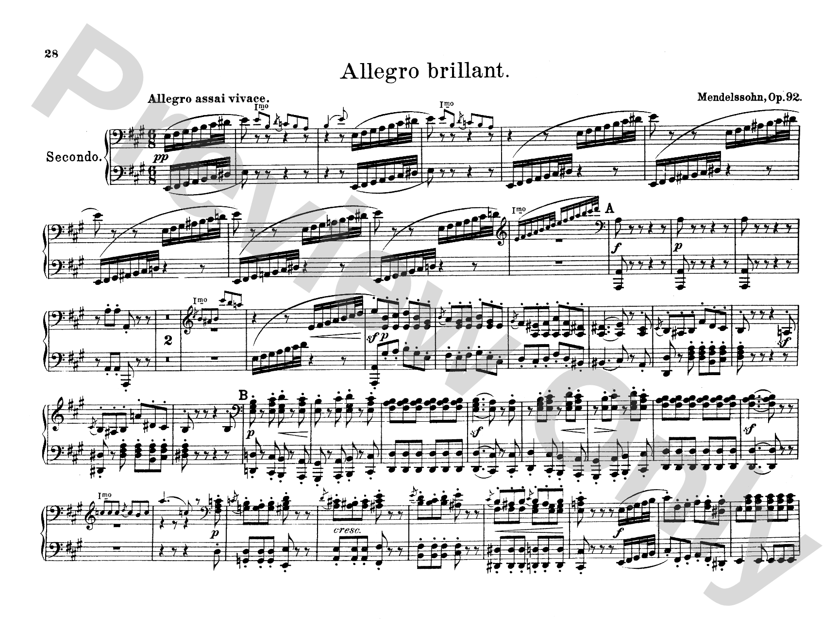 Mendelssohn: Op. 83a & Op. 98