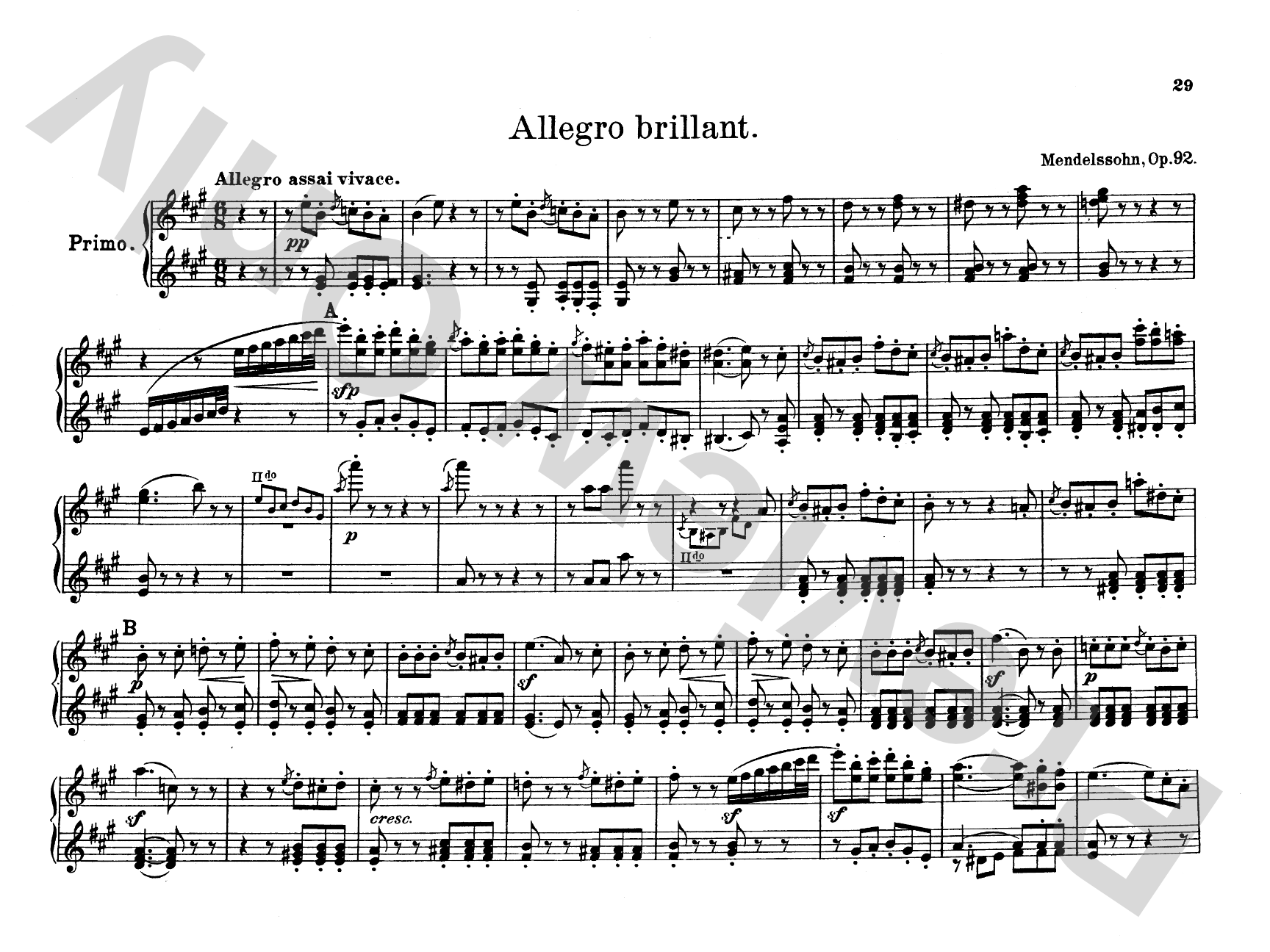 Mendelssohn: Op. 83a & Op. 98